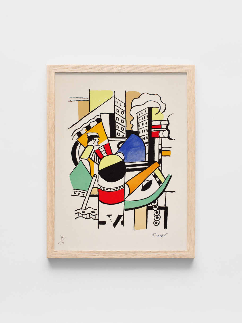 Fernand Leger - Le Remorqueur Dans La Ville (The Tug in the City)