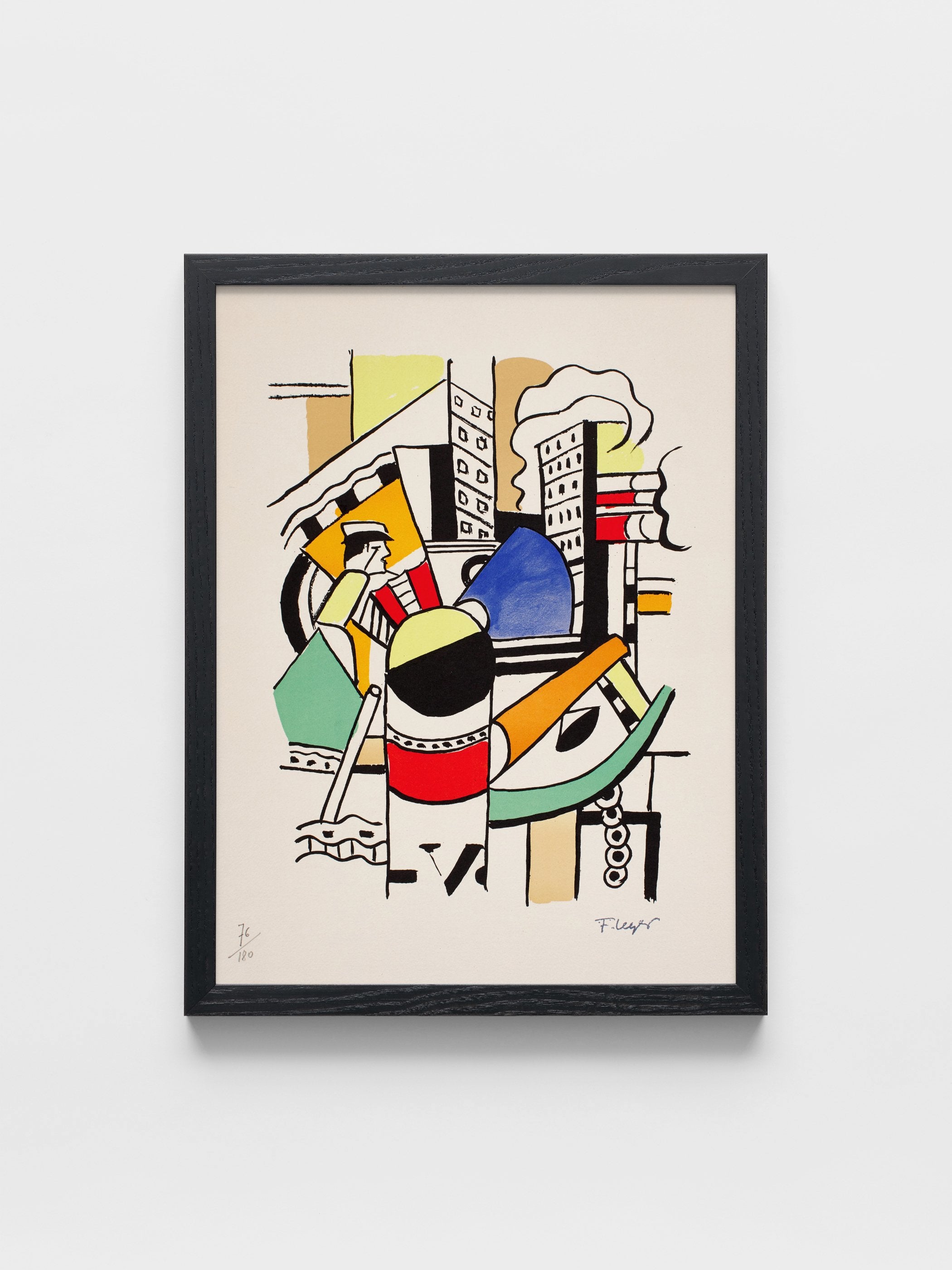Fernand Leger - Le Remorqueur Dans La Ville (The Tug in the City)
