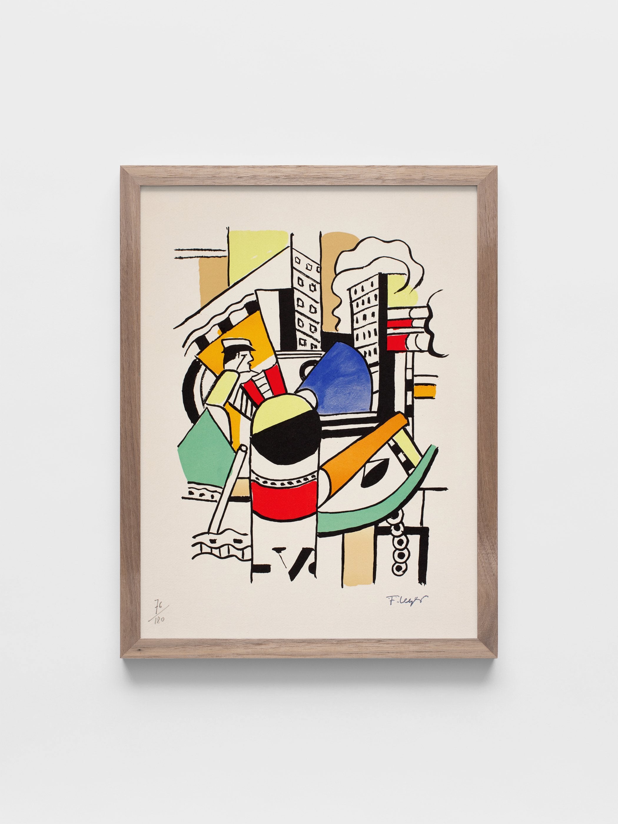Fernand Leger - Le Remorqueur Dans La Ville (The Tug in the City)