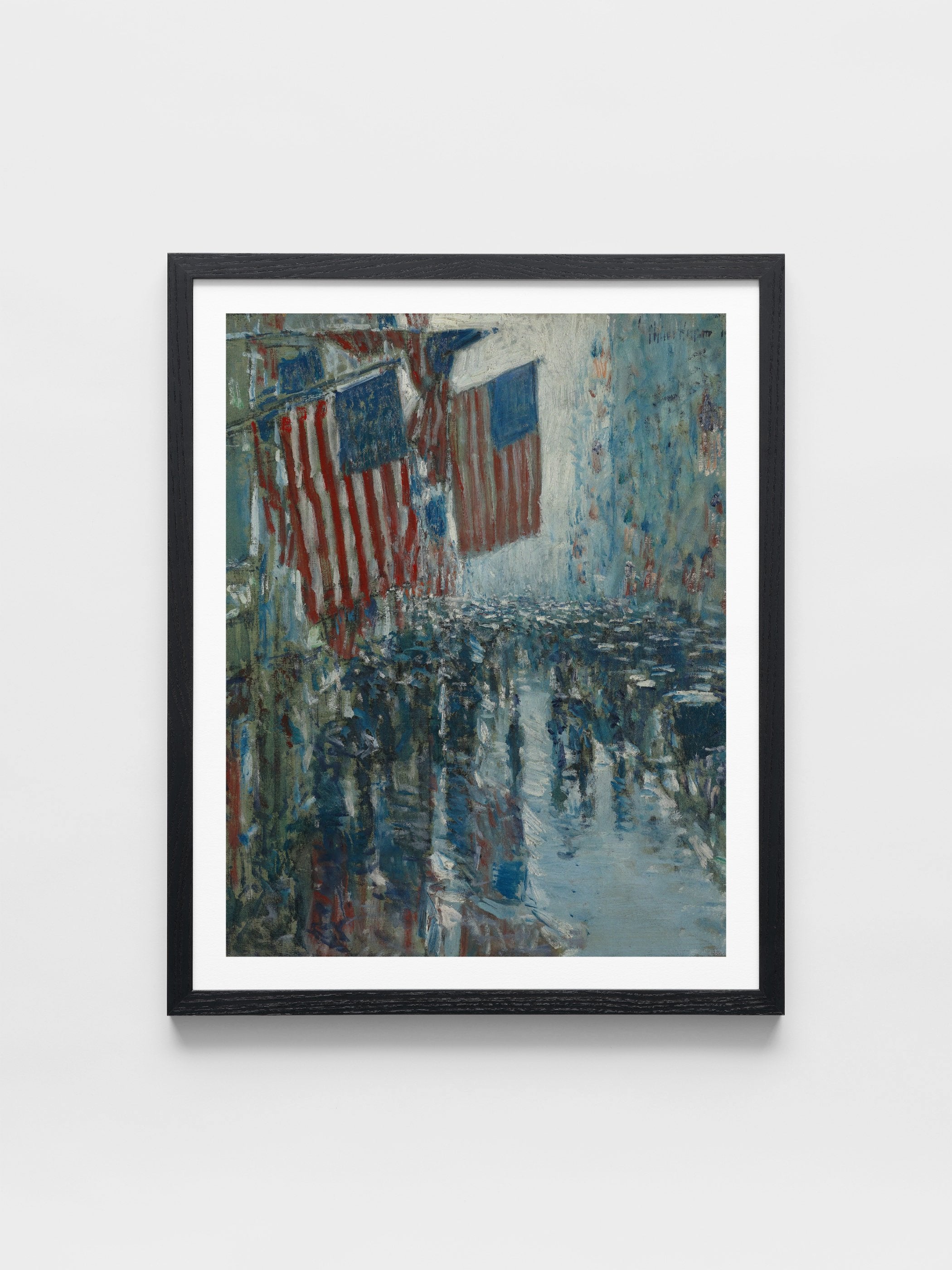 Childe Hassam - Rainy Day, Fifth Avenue