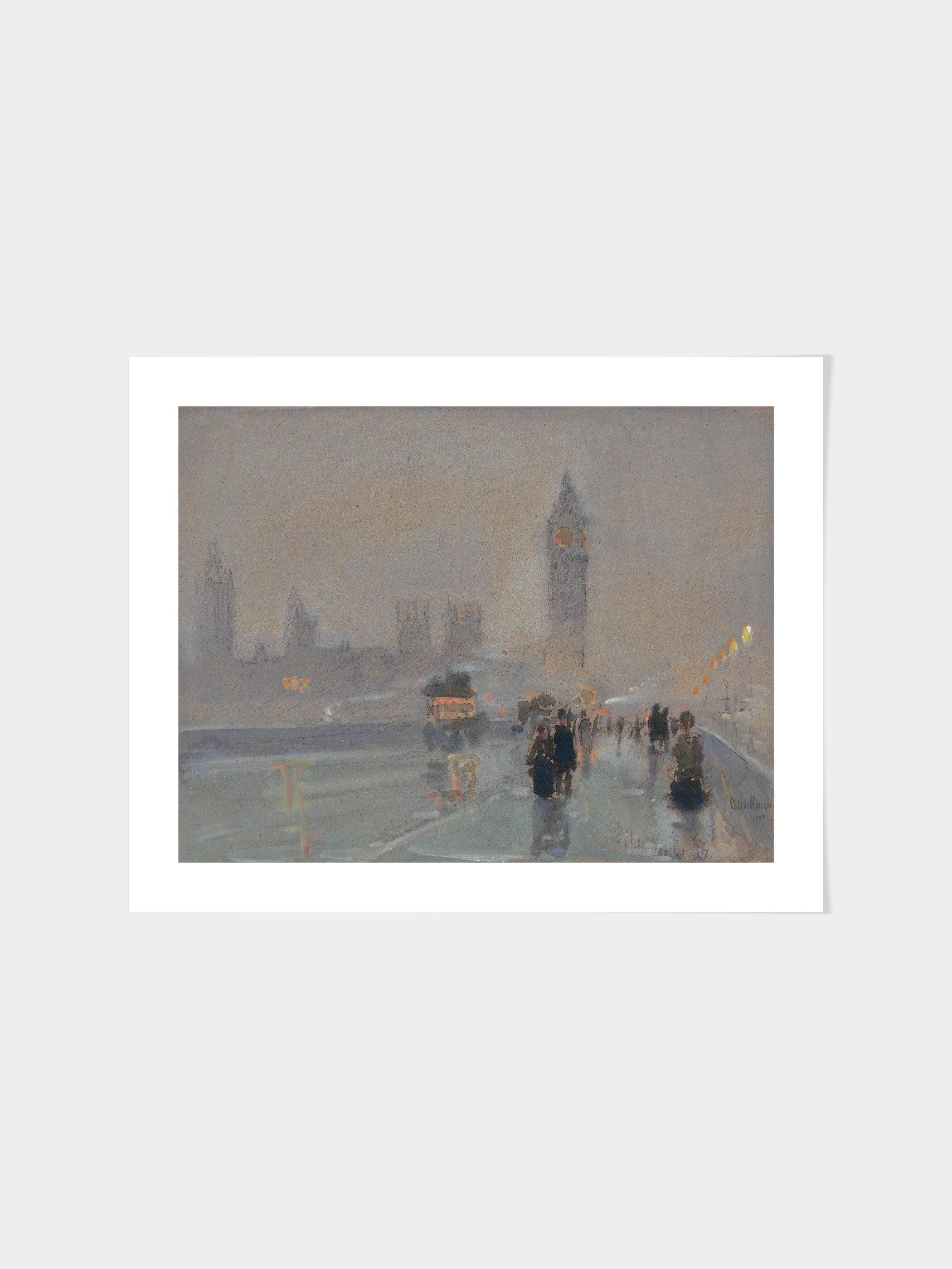 Childe Hassam - Big Ben