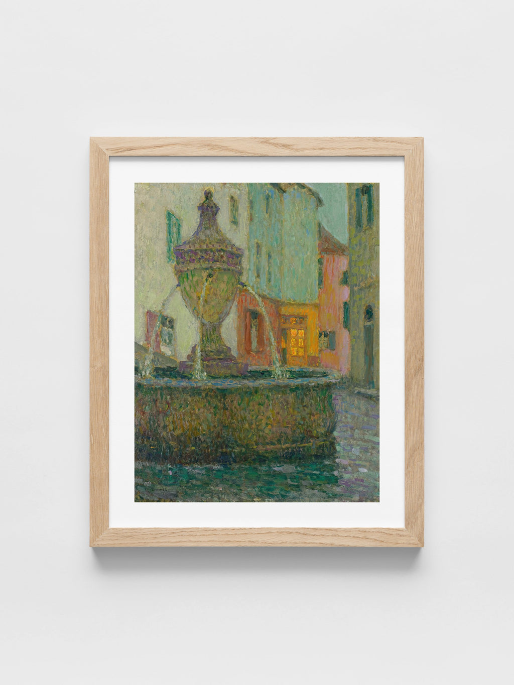 Henri Le Sidaner - La Fontaine, Saint-Paul De Vence