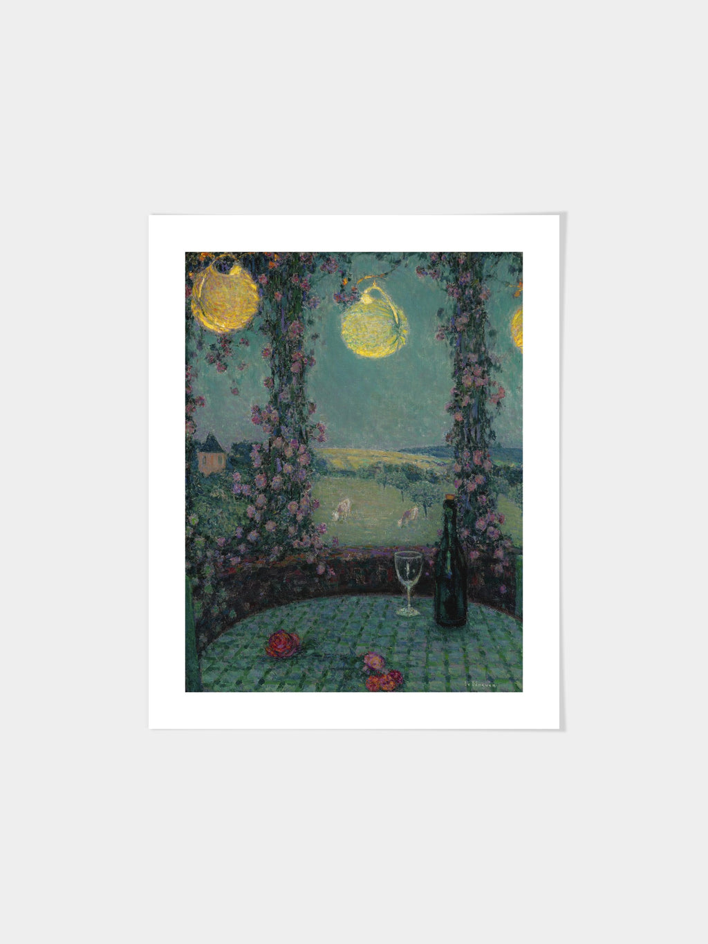 Henri Le Sidaner - La Gloriette, Gerberoy