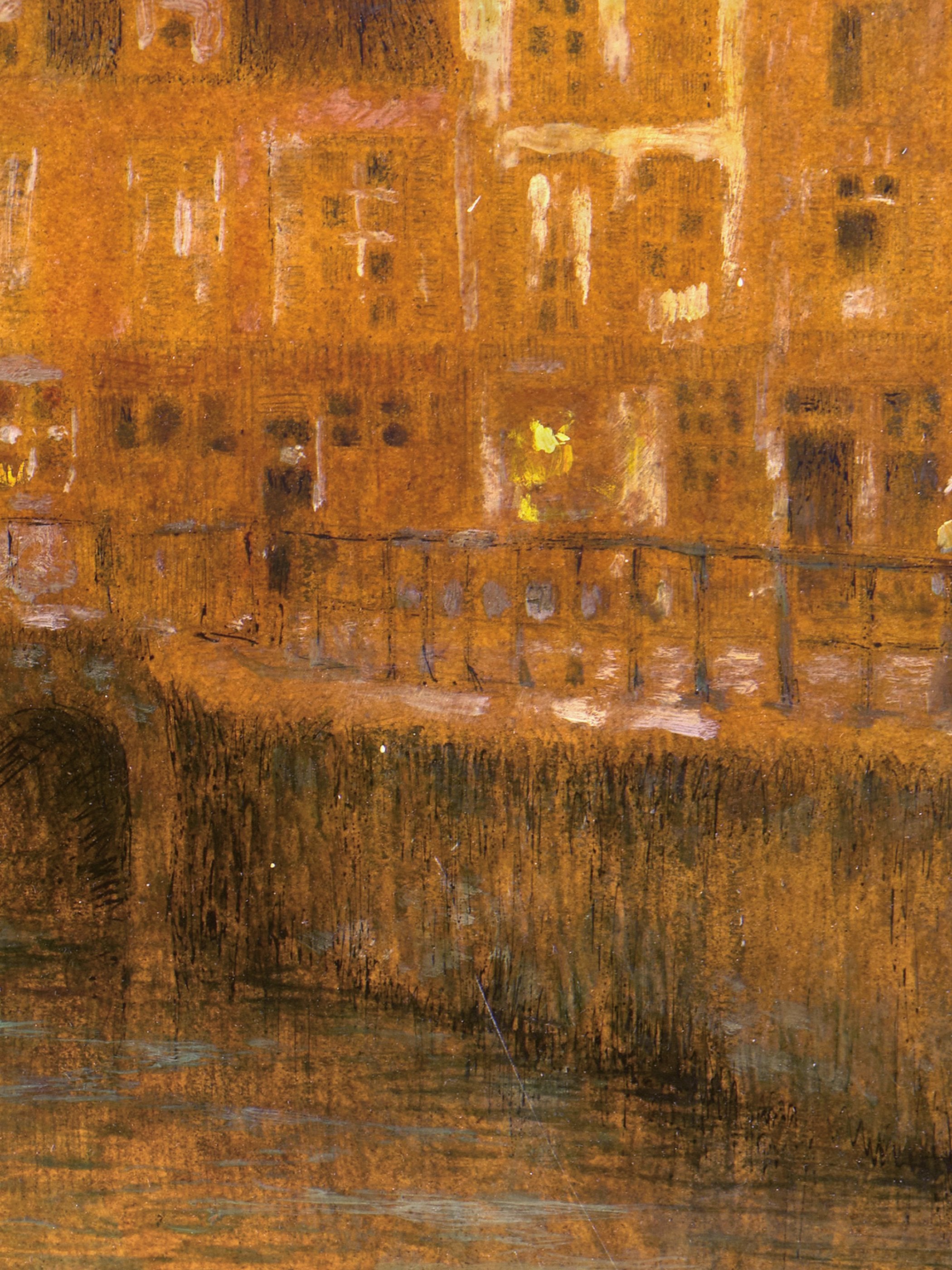 Henri Le Sidaner - Le Canal ou Le Soir