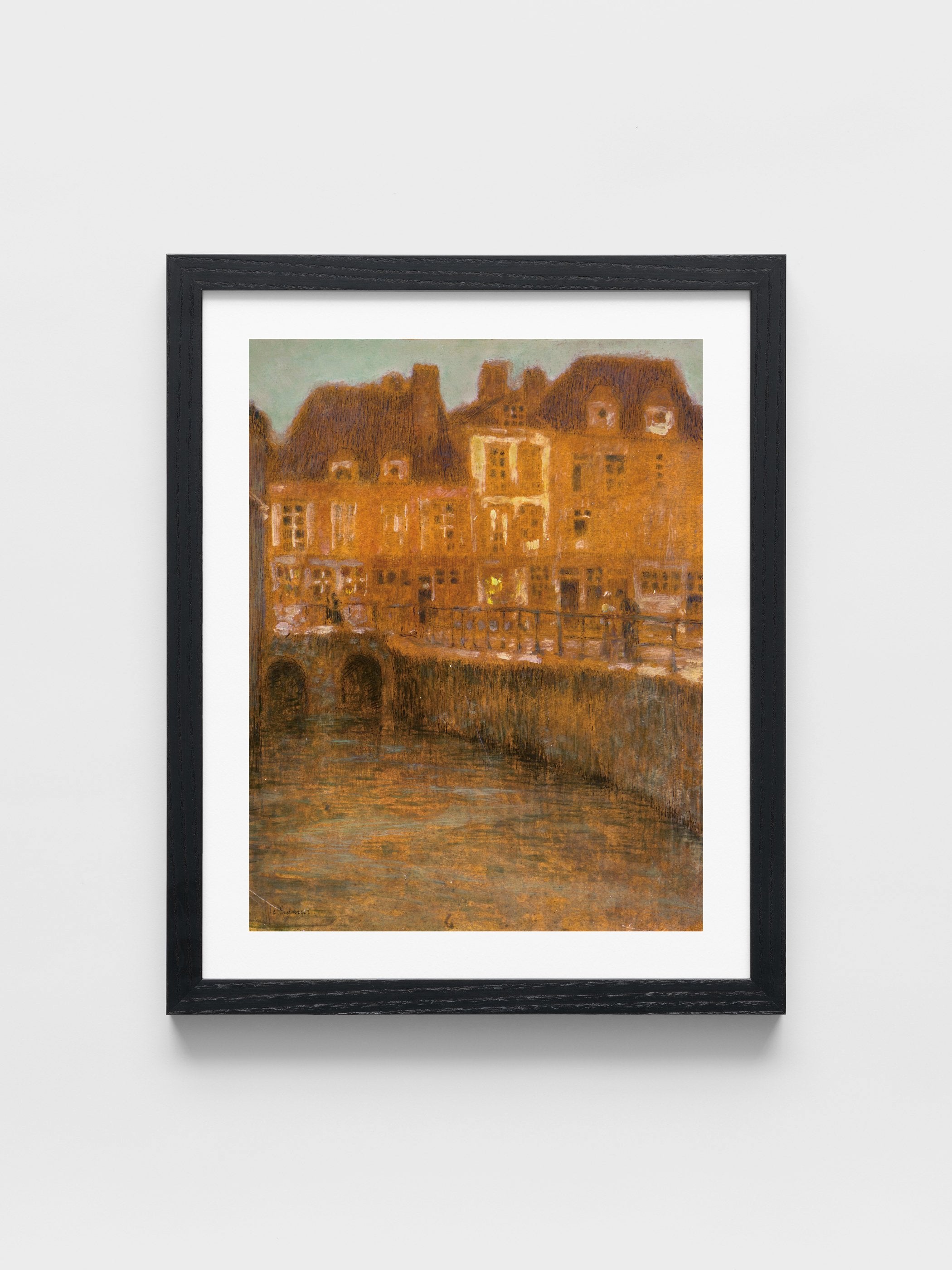 Henri Le Sidaner - Le Canal ou Le Soir