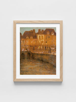 Henri Le Sidaner - Le Canal ou Le Soir