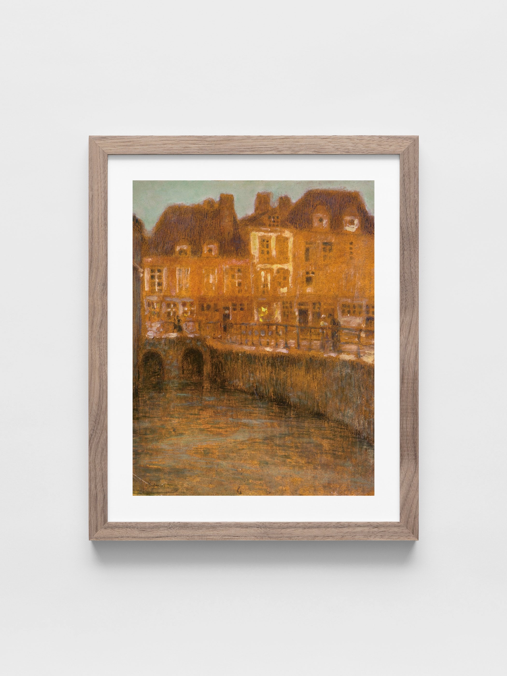 Henri Le Sidaner - Le Canal ou Le Soir