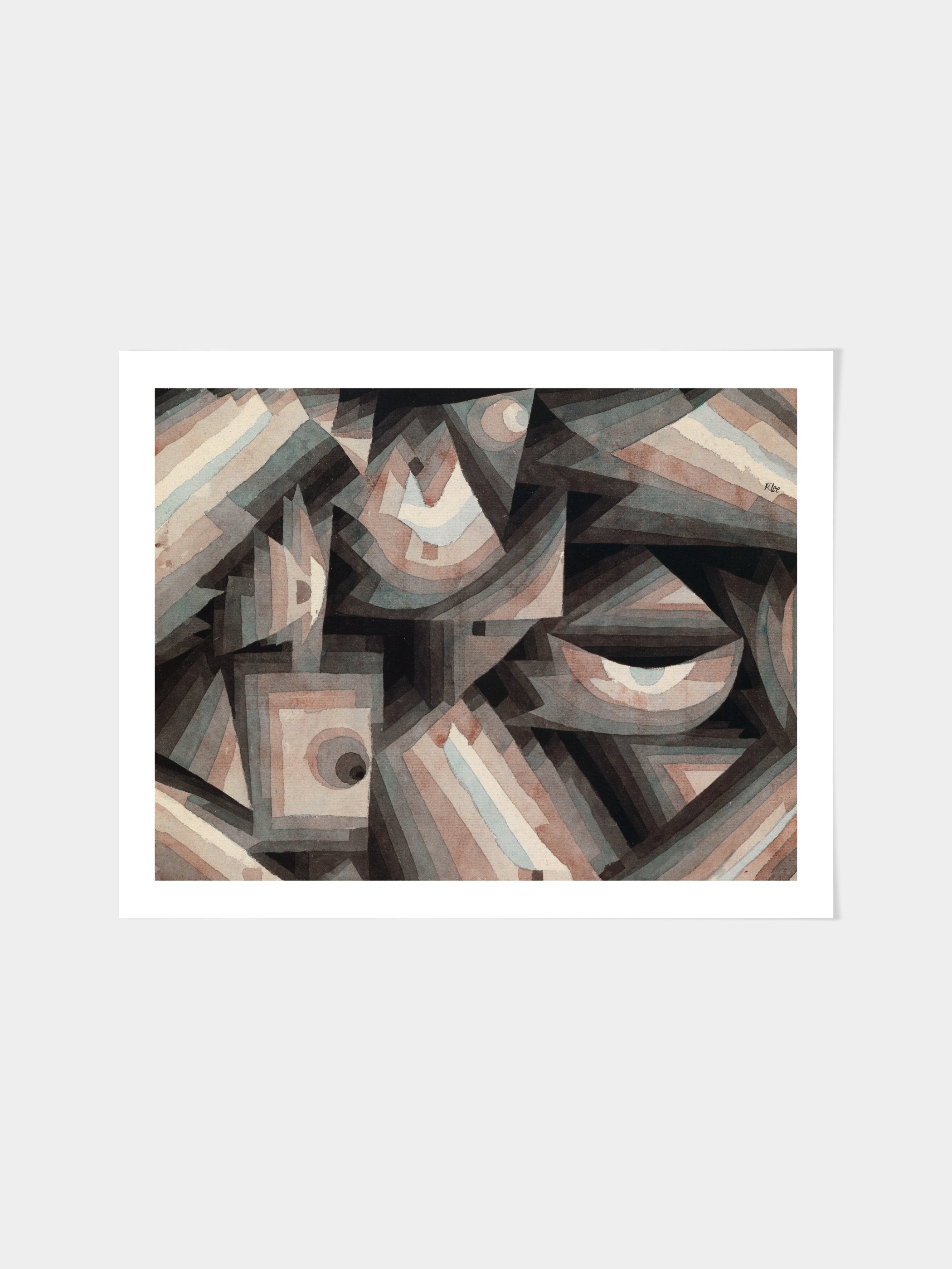 Paul Klee - Crystal gradation