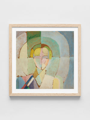 Robert Delaunay - Portrait De Madame Heim