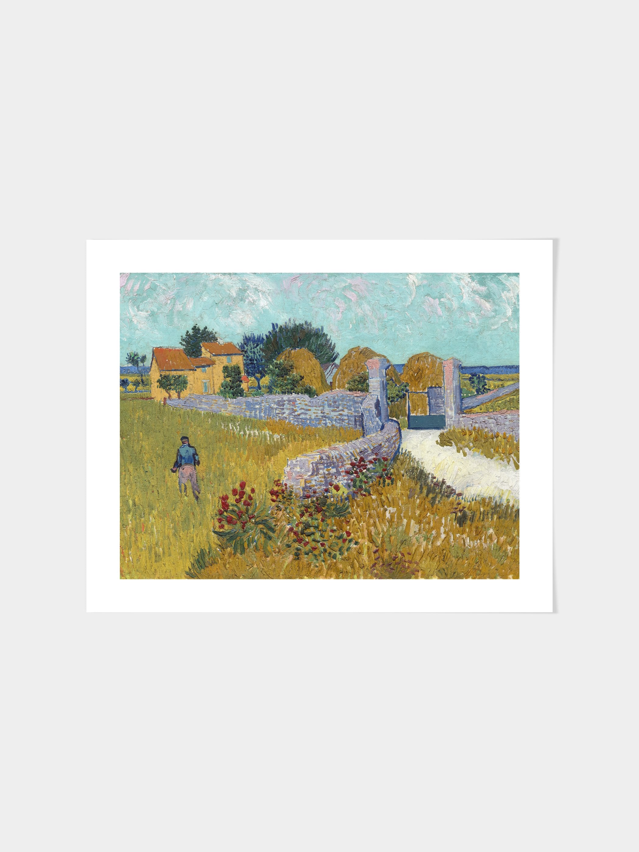 Vincent Van Gogh - Farmhouse In Provence