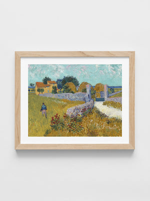 Vincent Van Gogh - Farmhouse In Provence