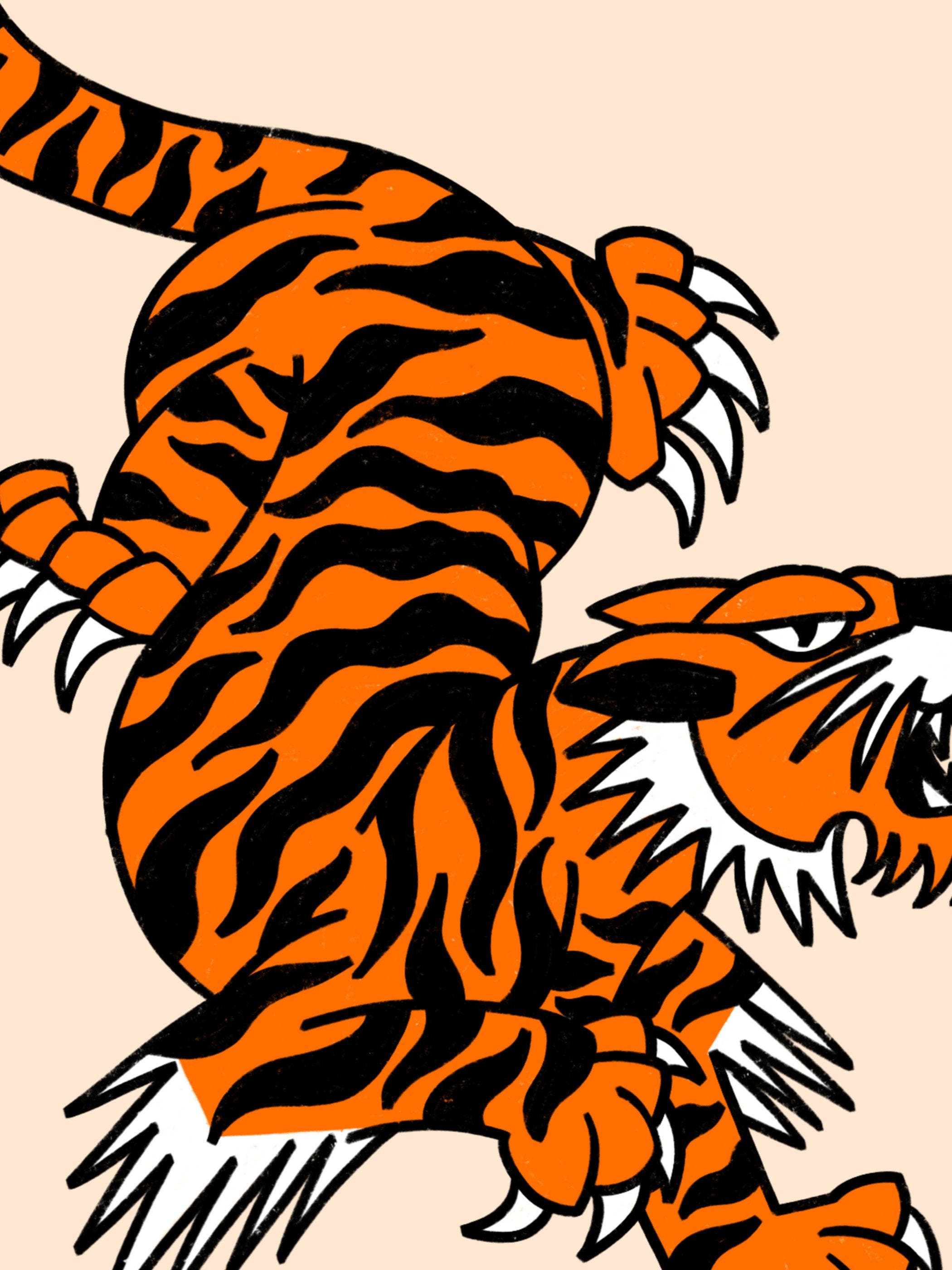 Alexandra Ramirez - Tiger - Crawling