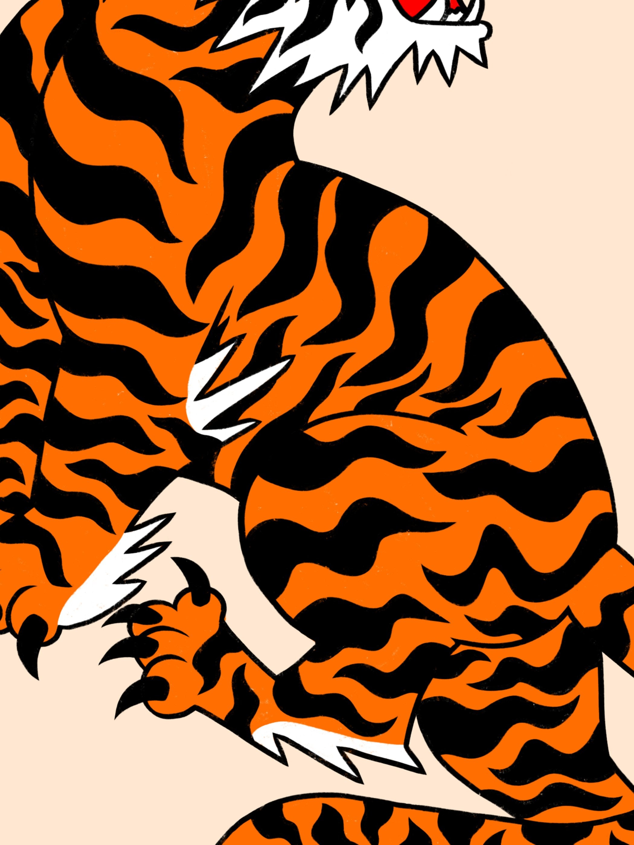 Alexandra Ramirez - Tiger - Roaring