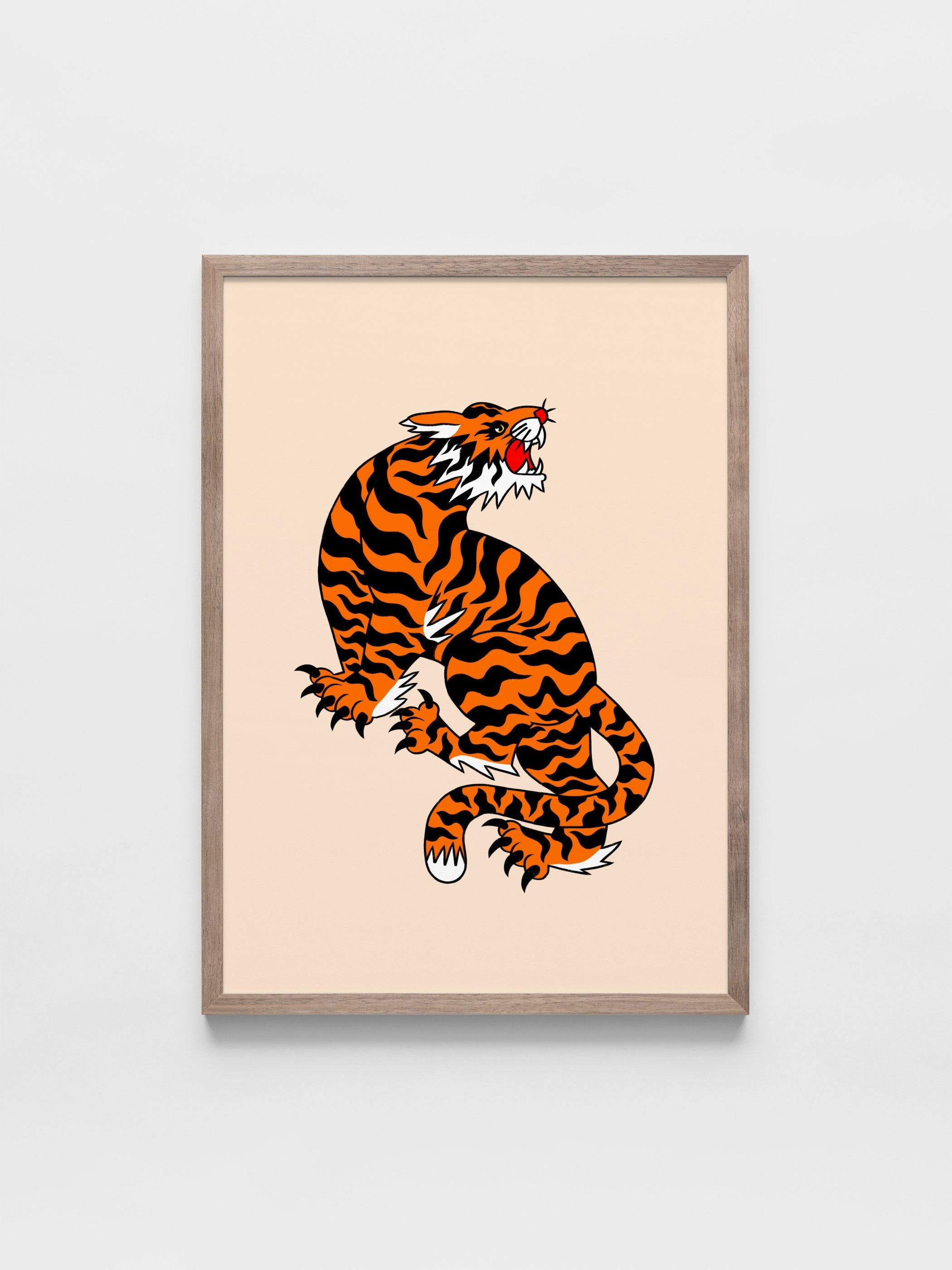 Alexandra Ramirez - Tiger - Roaring