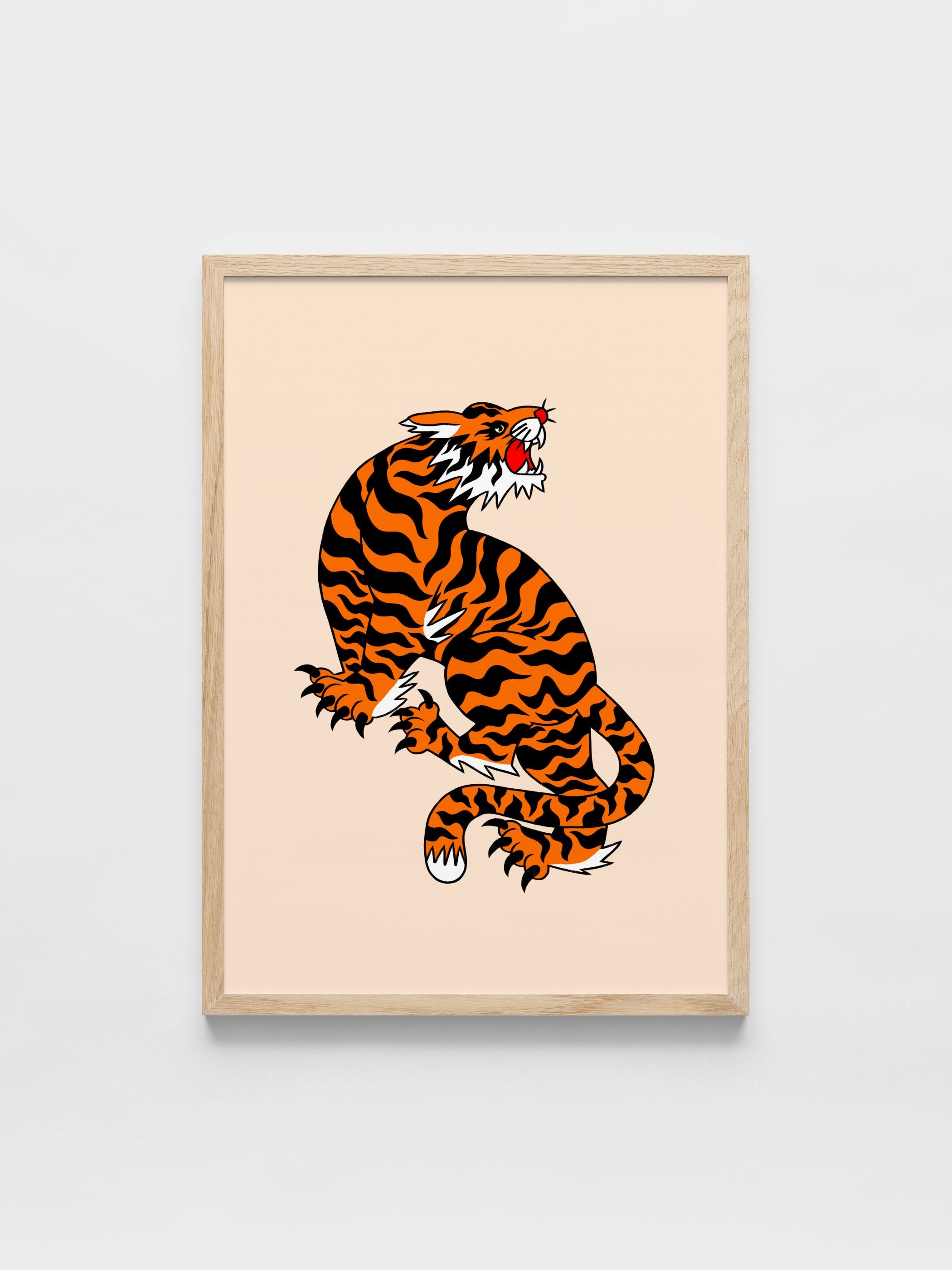 Alexandra Ramirez - Tiger - Roaring