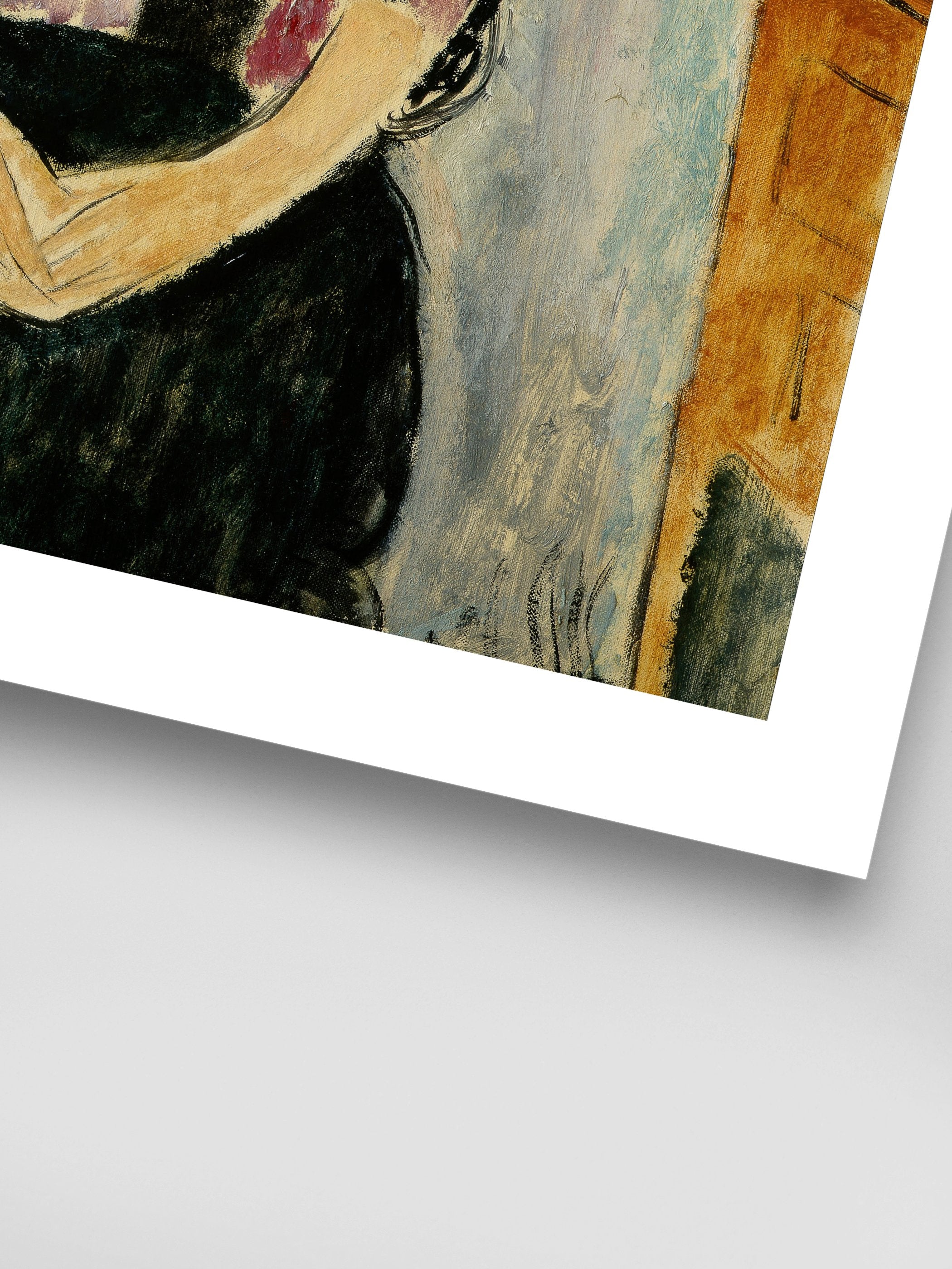 Amedeo Modigliani - Portrait of Jeanne Hebuterne, Seated