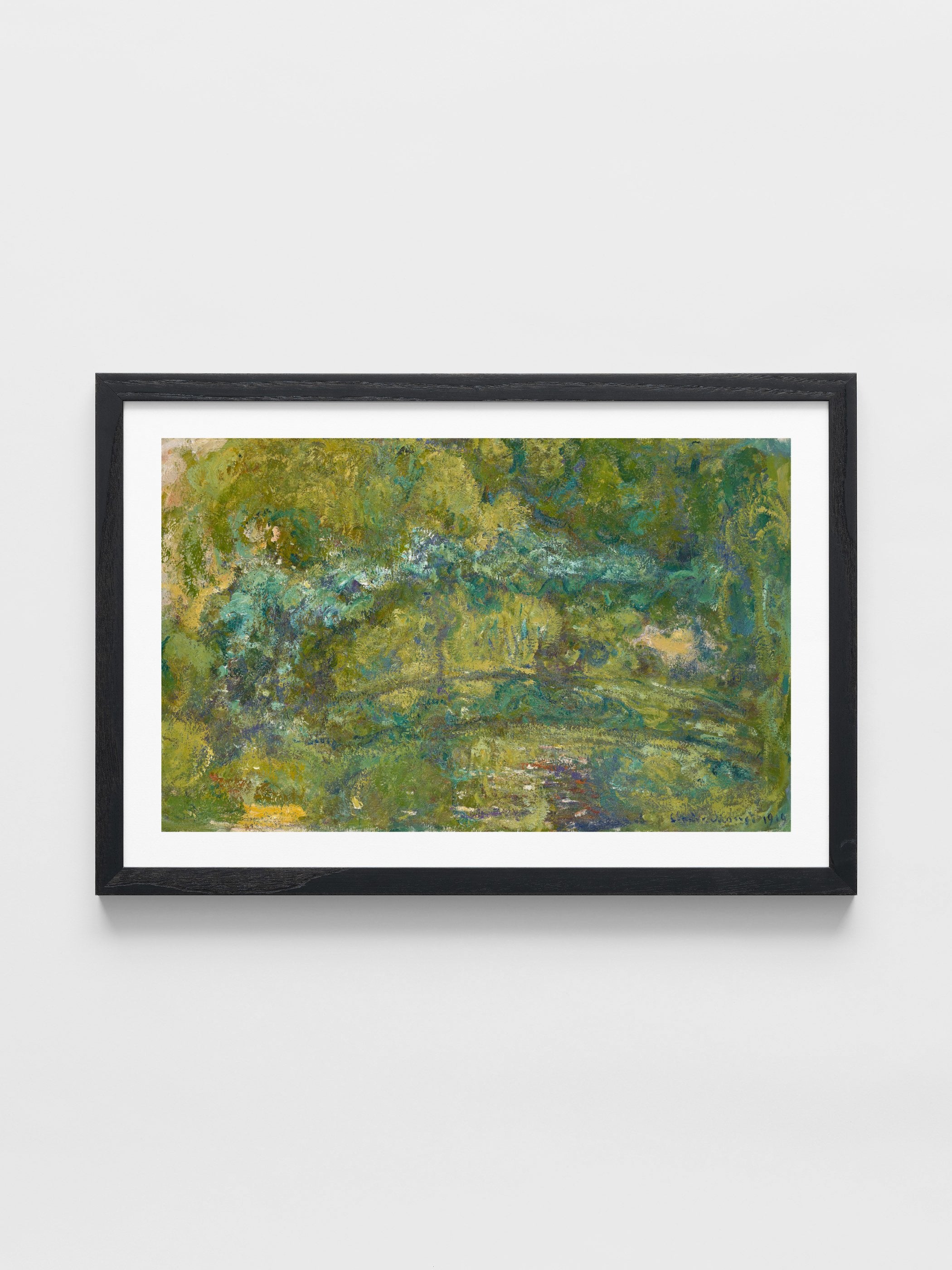 Claude Monet - The Footbridge over the Water-Lily Pond