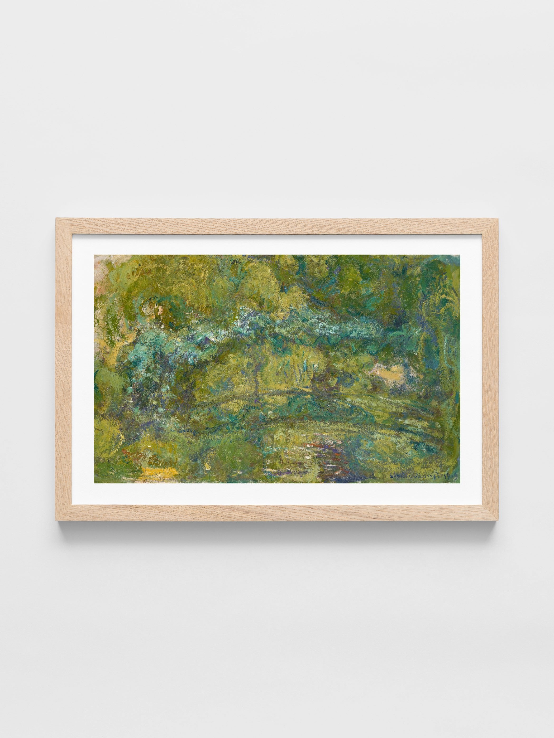 Claude Monet - The Footbridge over the Water-Lily Pond