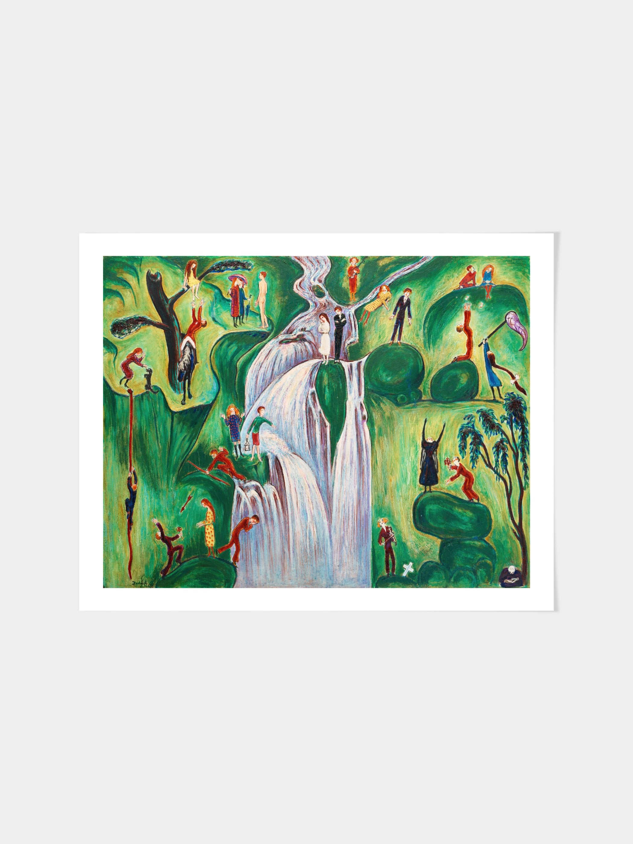 Nils Dardel - Vattenfallet
