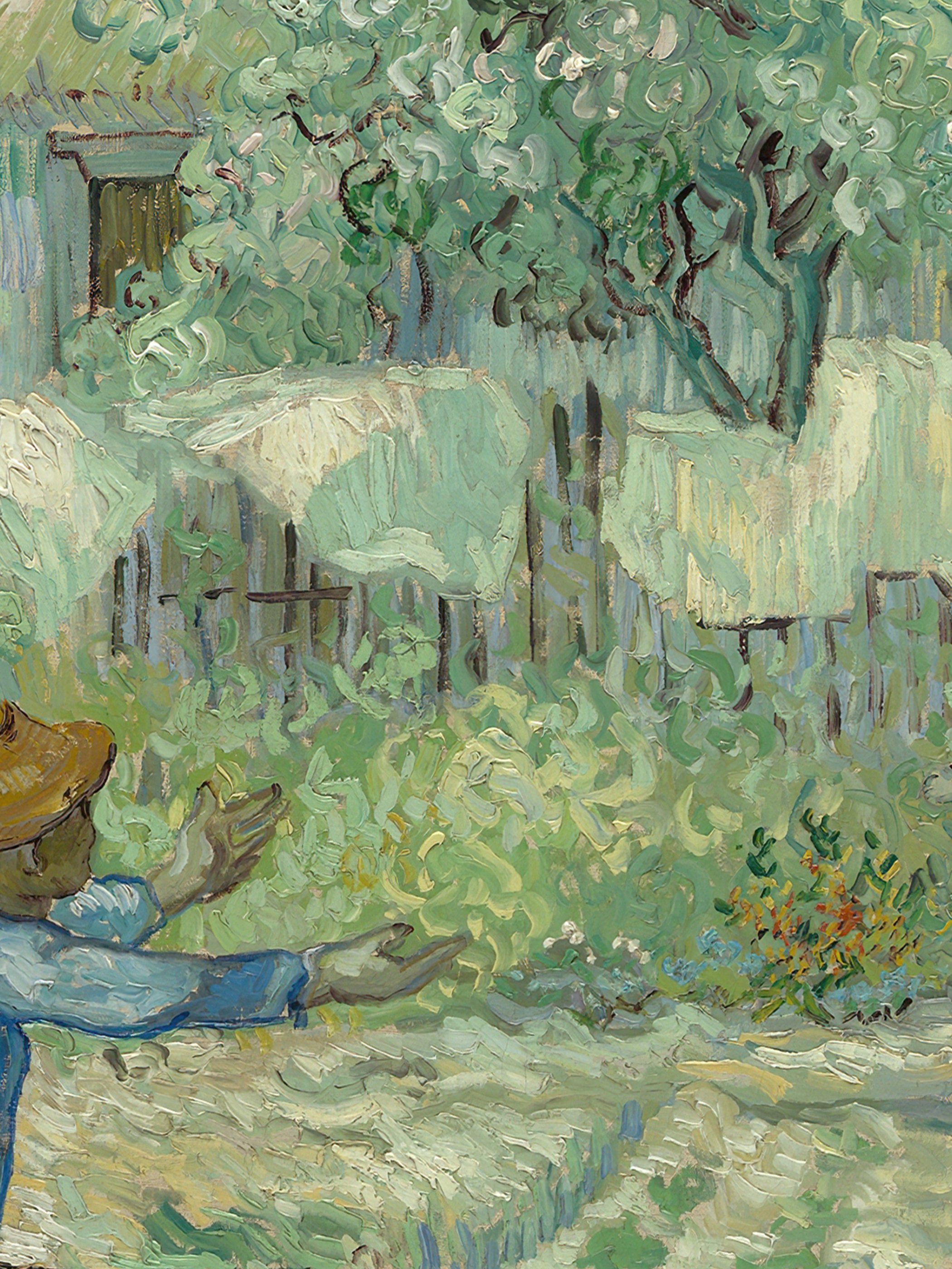 Vincent Van Gogh - First Steps, after Millet