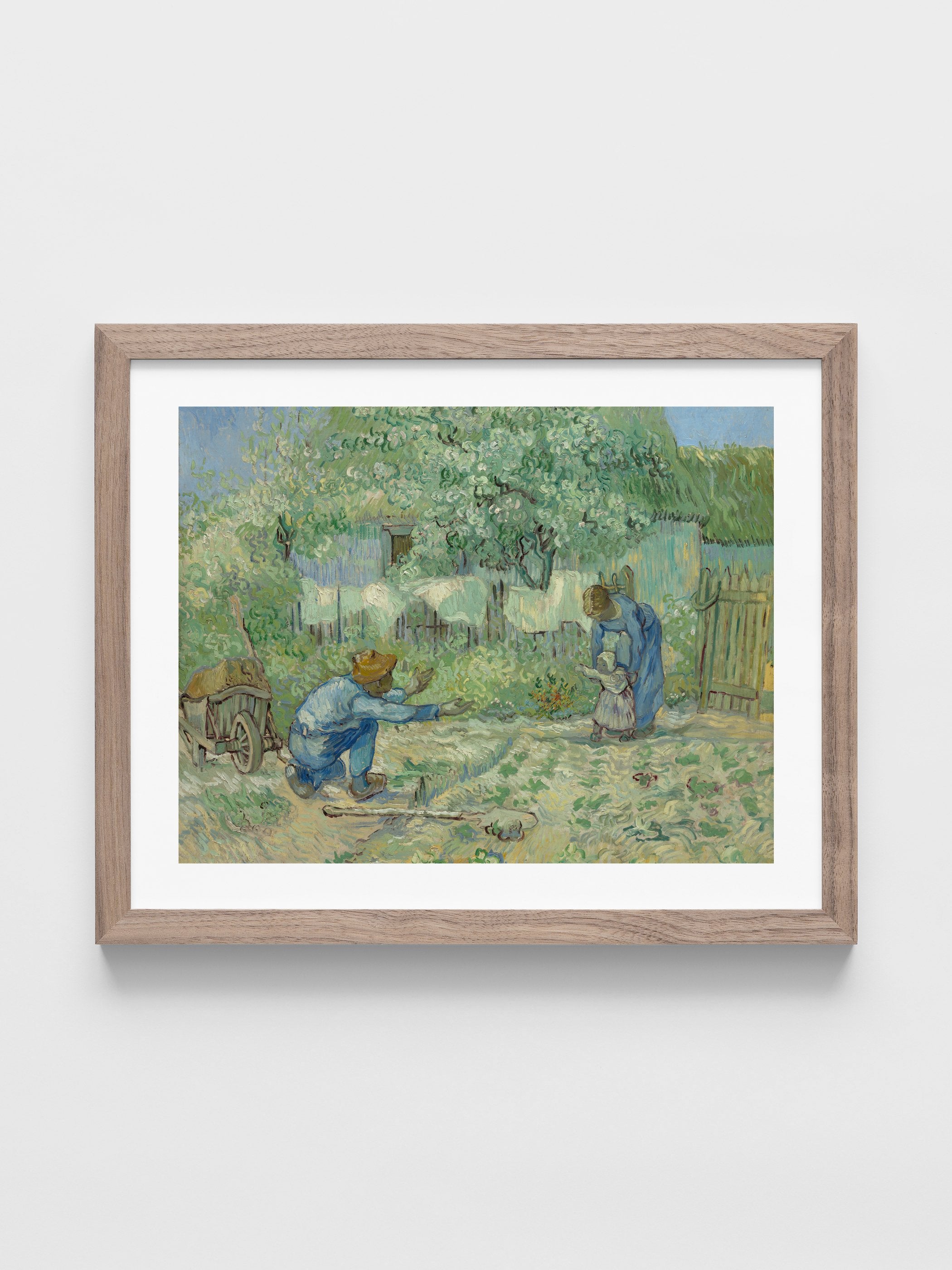 Vincent Van Gogh - First Steps, after Millet