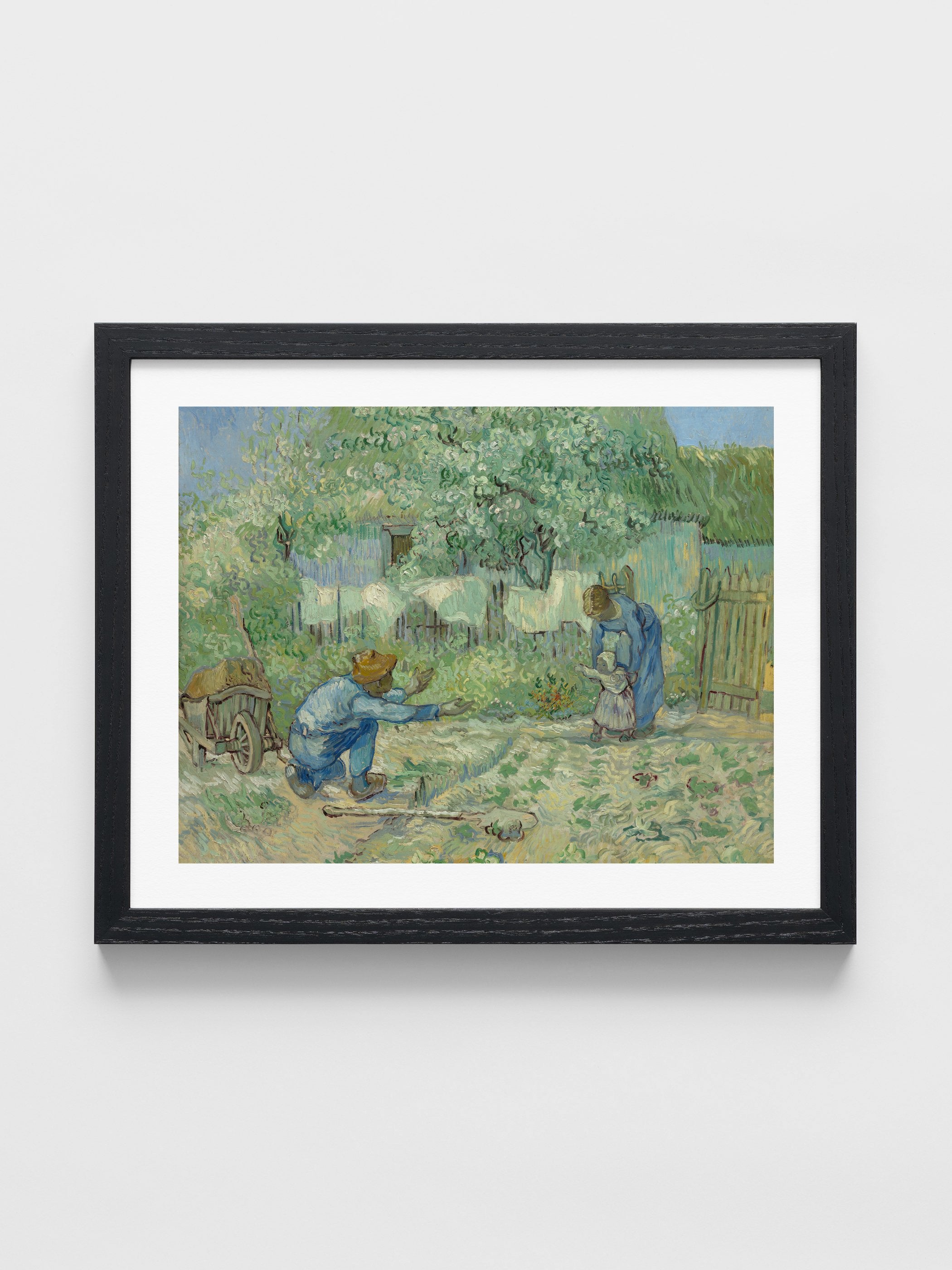 Vincent Van Gogh - First Steps, after Millet
