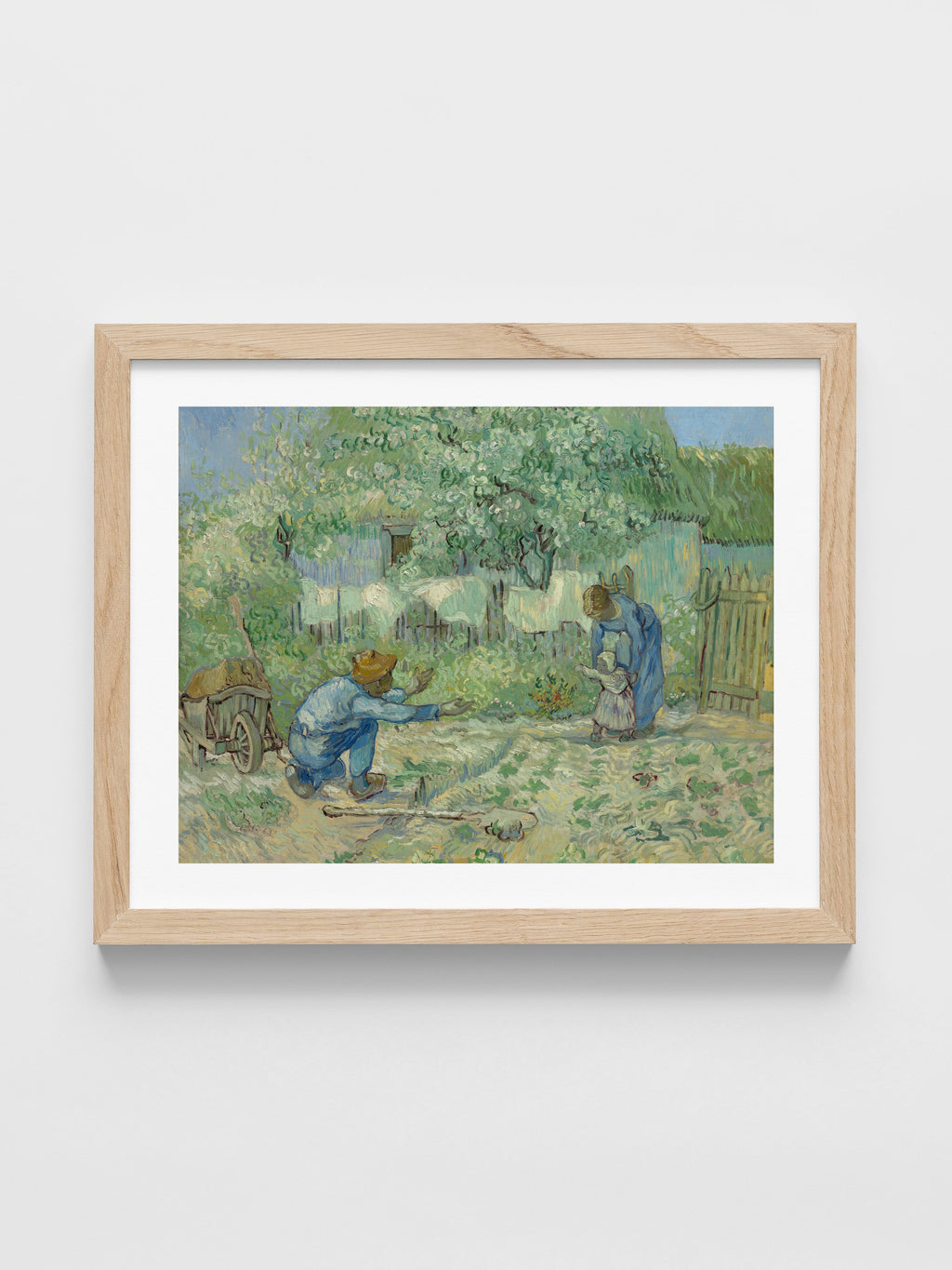 Vincent Van Gogh - First Steps, after Millet