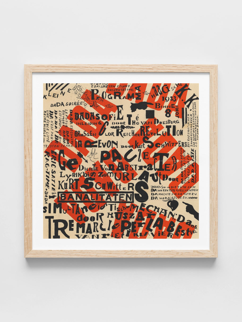 Theo van Doesburg - Kleine Dada Soirée (Small Dada Evening)
