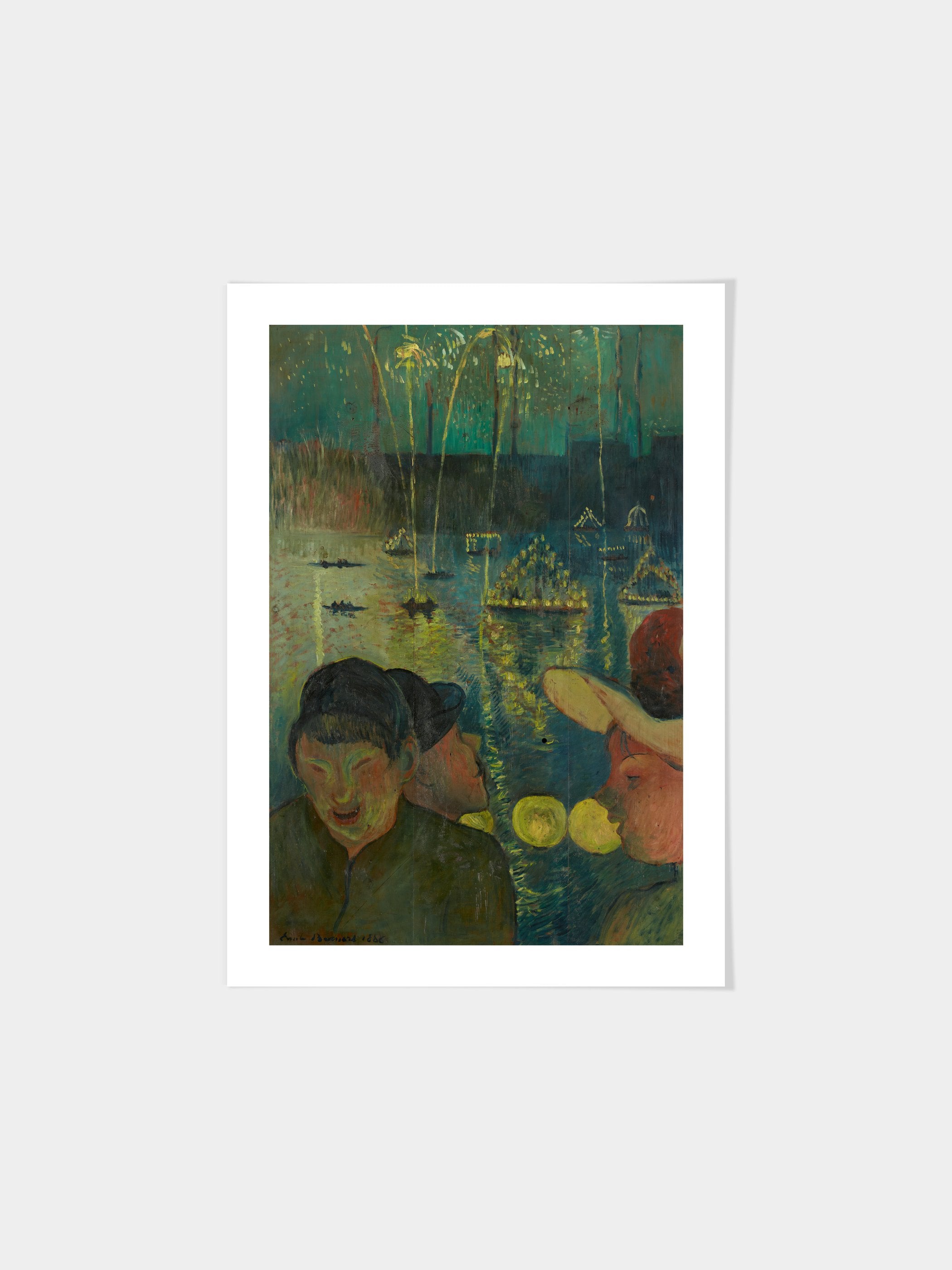 Emile Bernard - Night Festival