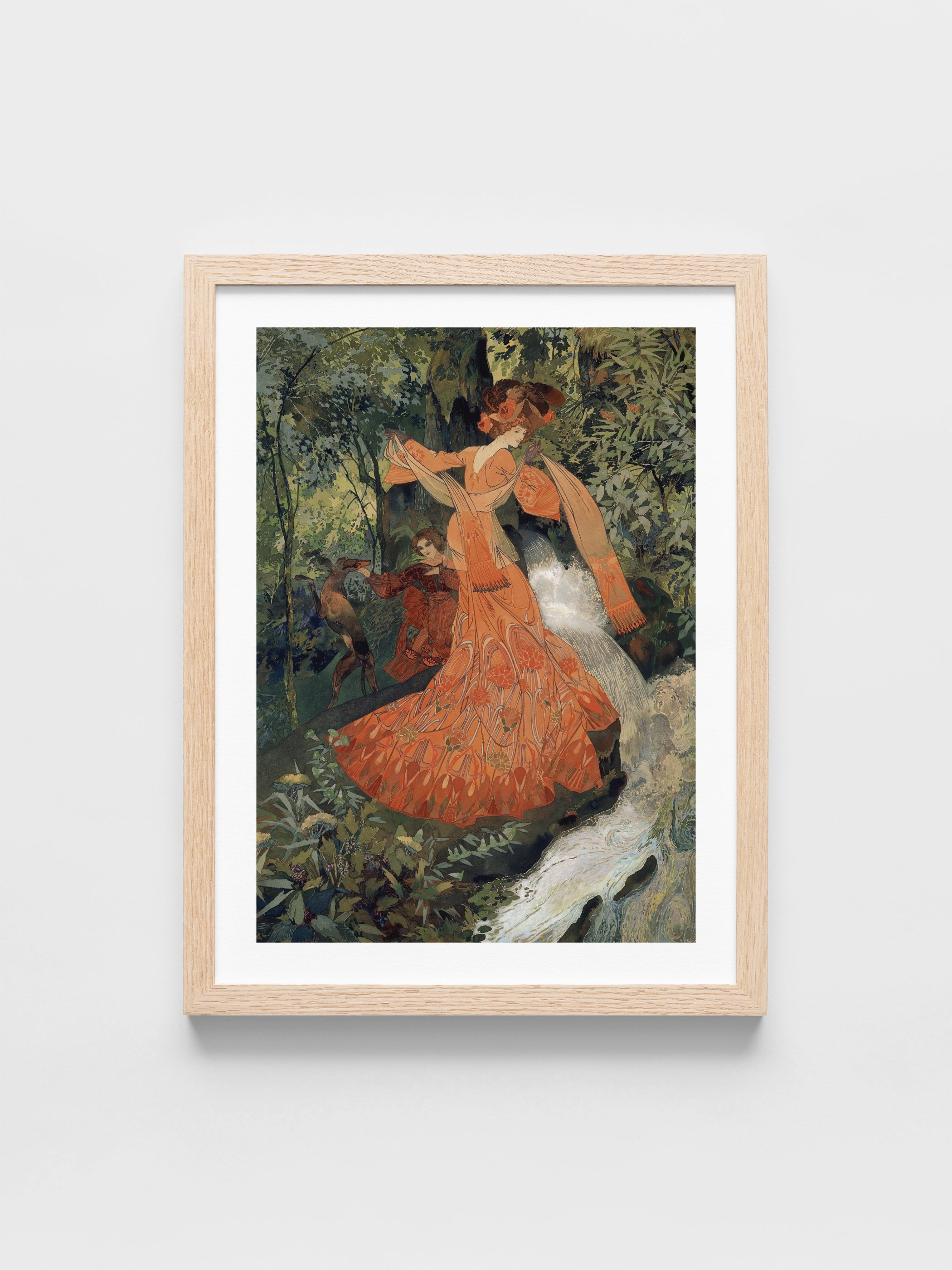 Georges de Feure - Elegante Pres D’une Source