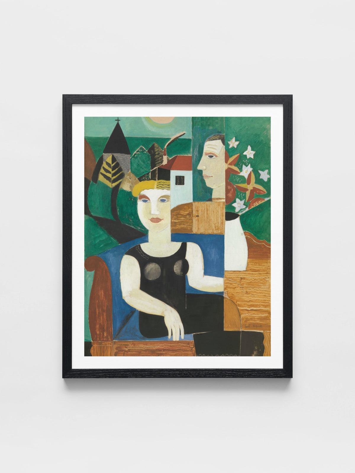 The Artist and his Wife in the Moonlight (Us in Deurle)