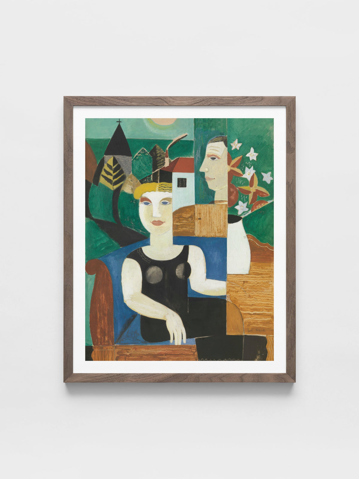 The Artist and his Wife in the Moonlight (Us in Deurle)