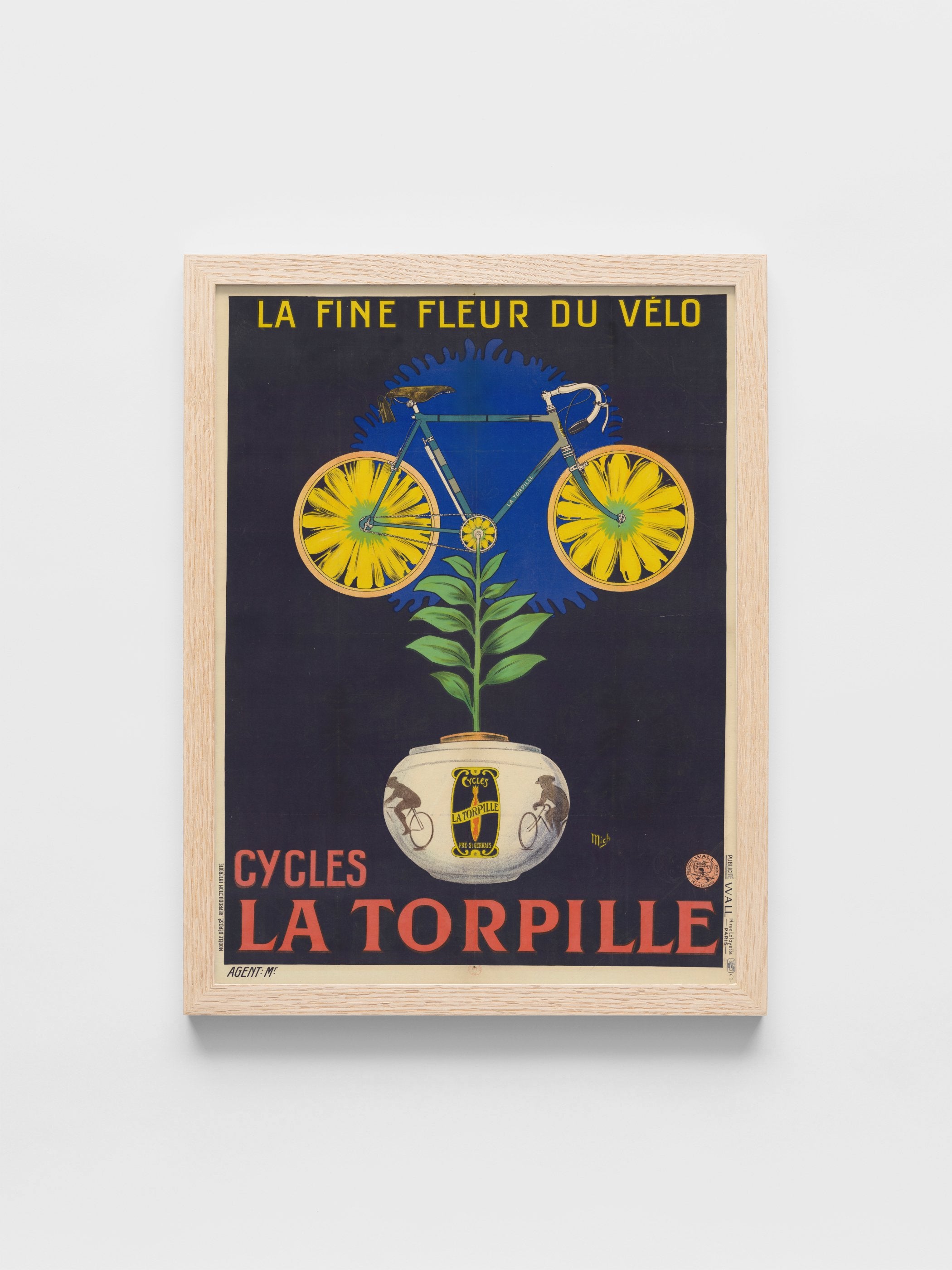 Mich (Michel Liebeaux) - La fine fleur du vélo. Cycles La Torpille