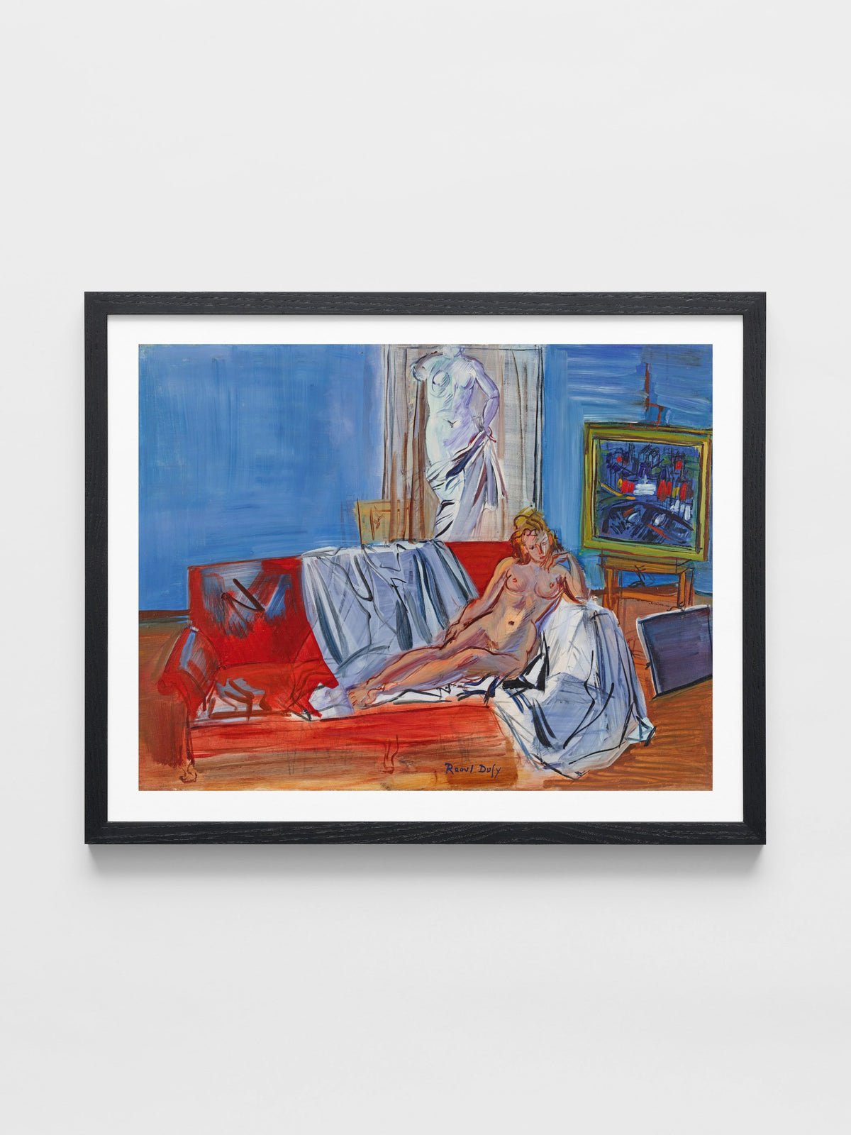 Nu couché dans l’atelier de la rue Jeanne-d’Arc
