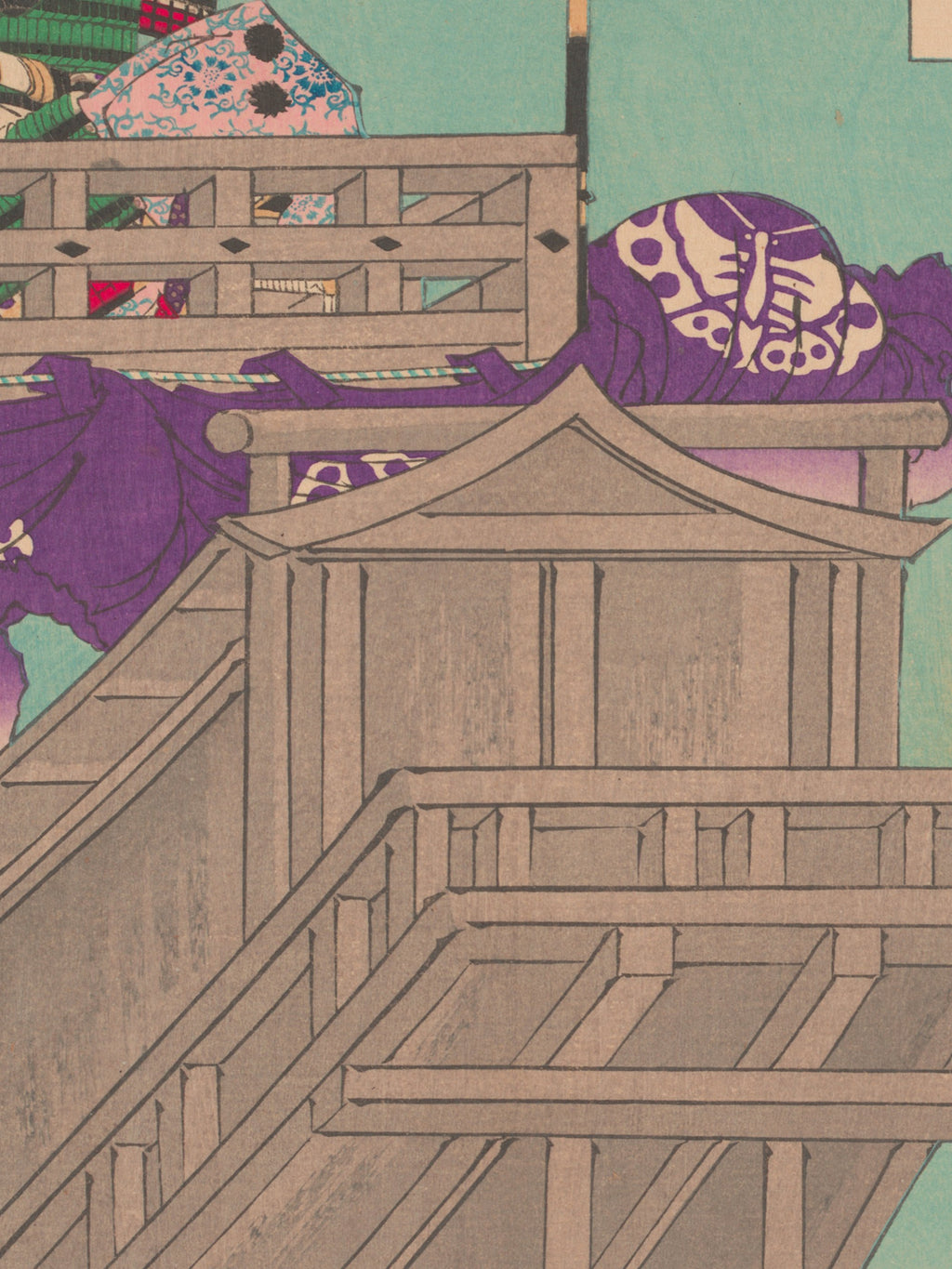 The Moon and the helm of a boat (Daro no tsuki)