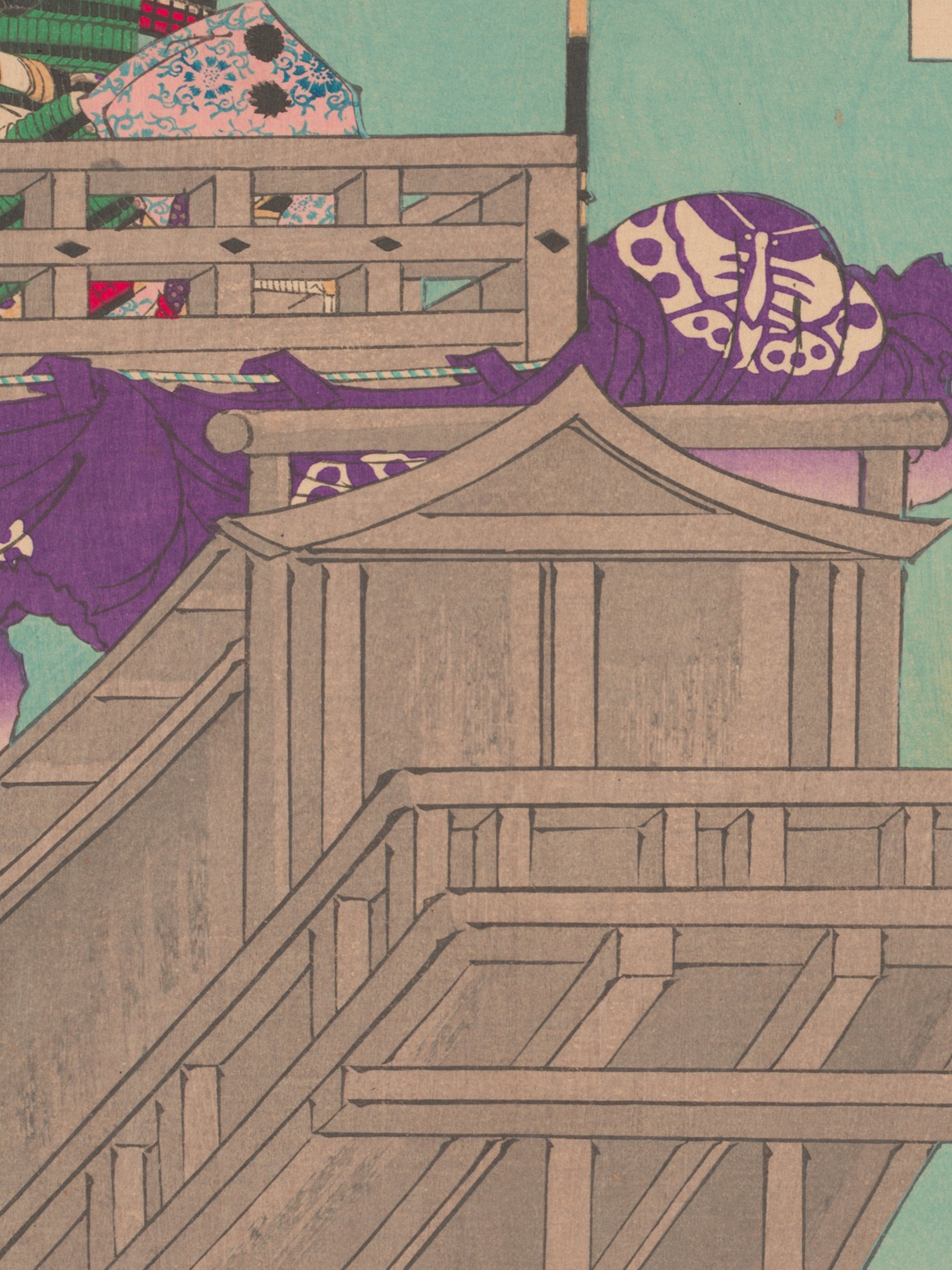 The Moon and the helm of a boat (Daro no tsuki)