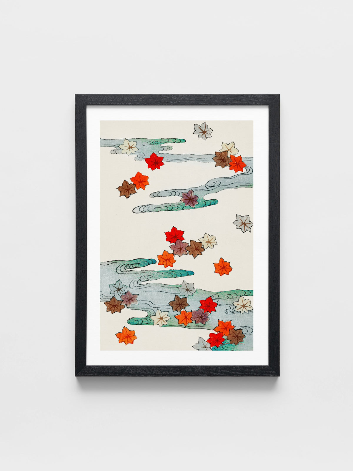 Autumn and water illustration