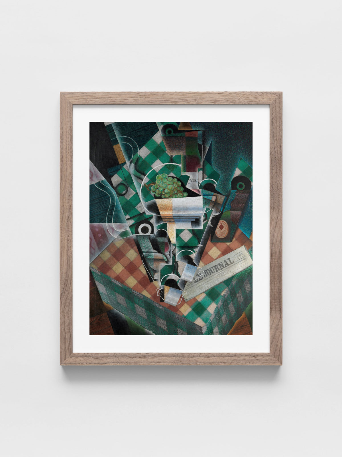 Still Life with Checked Tablecloth
