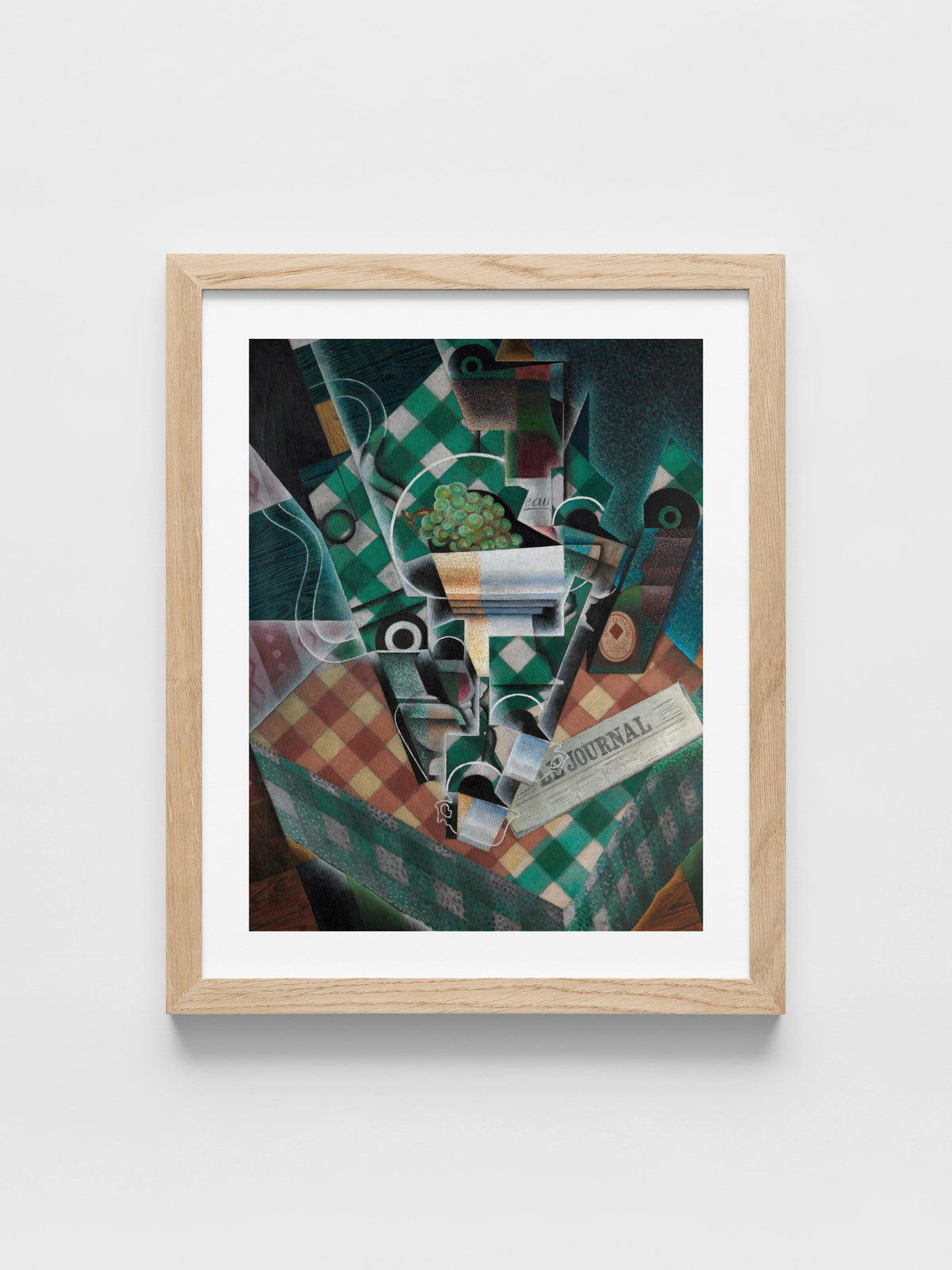 Still Life with Checked Tablecloth