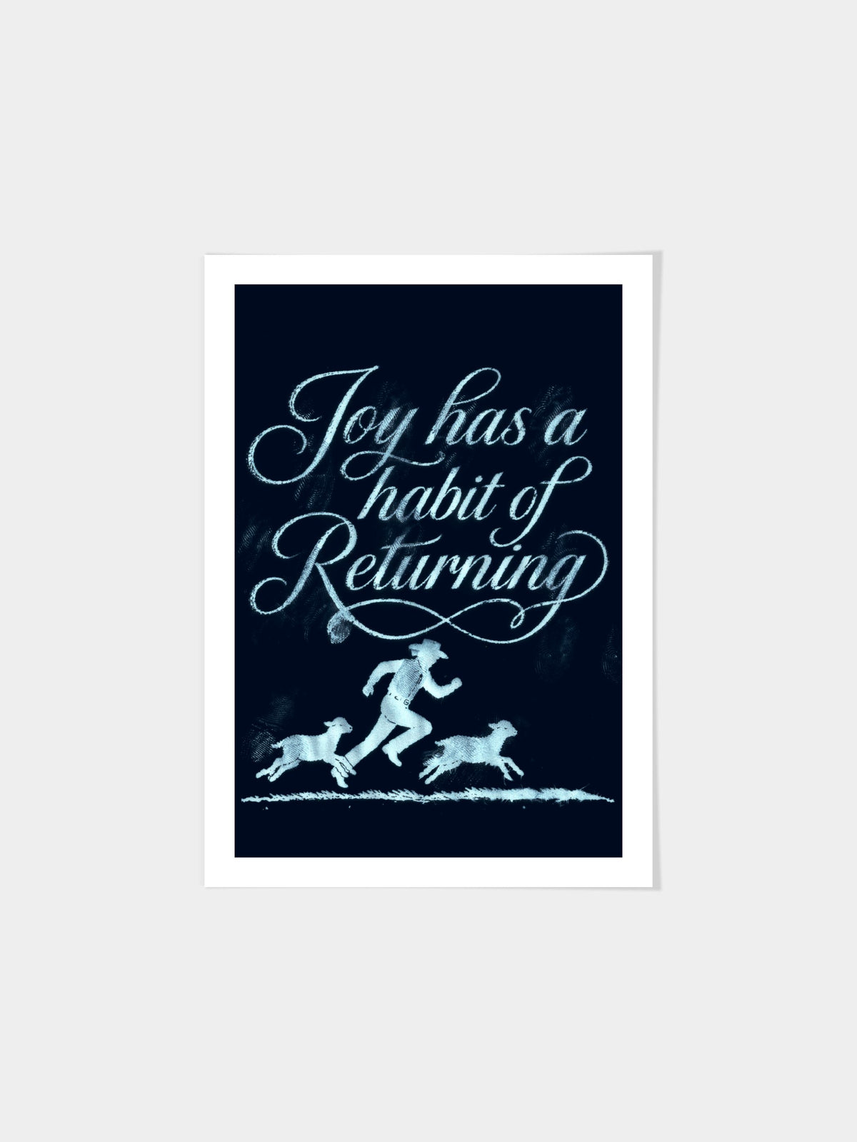 Joy Has a habit of Returning