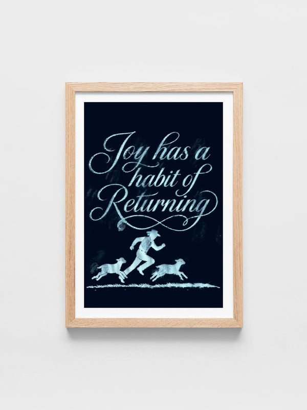 Joy Has a habit of Returning