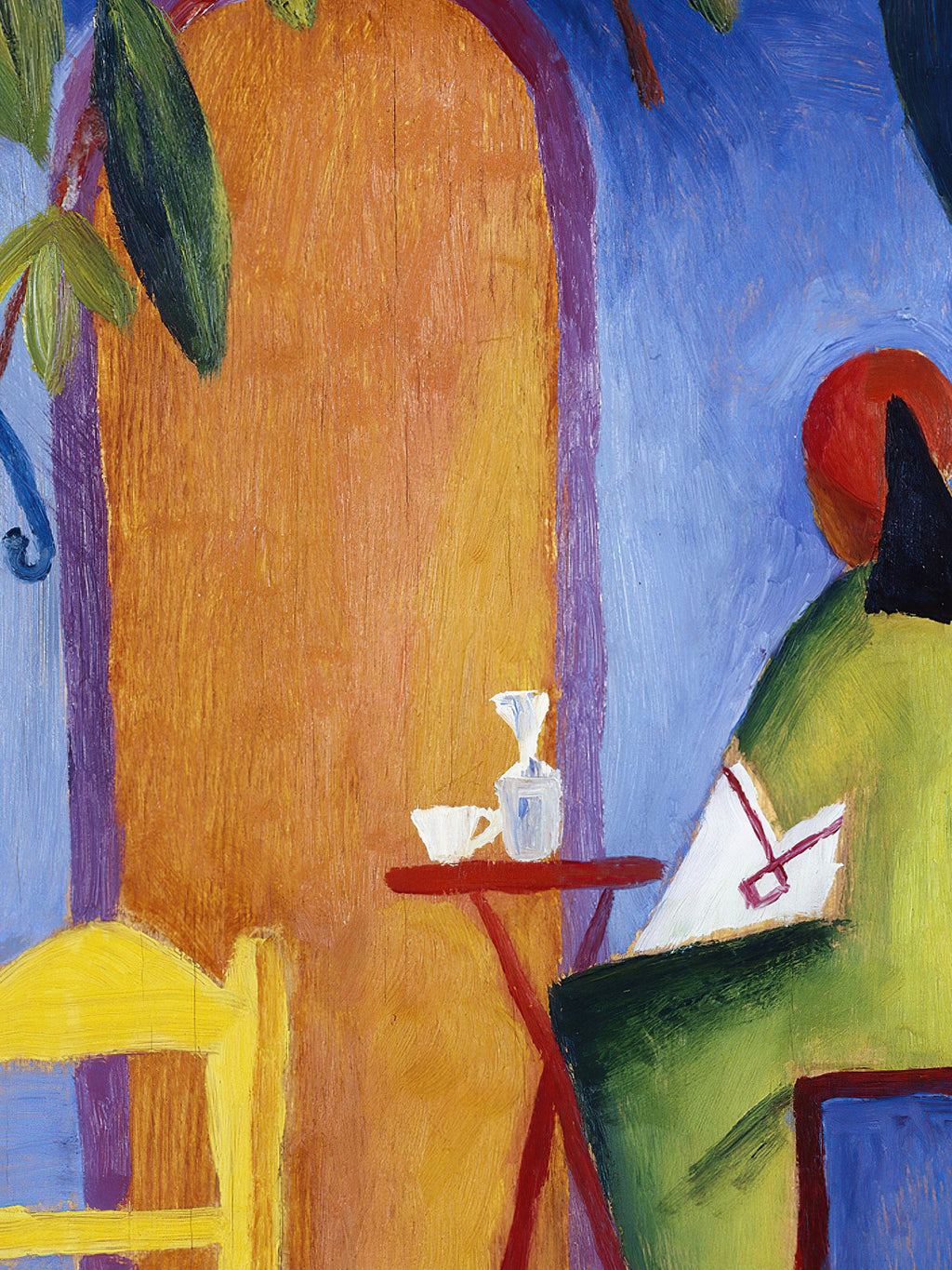 August Macke - Turkish Café