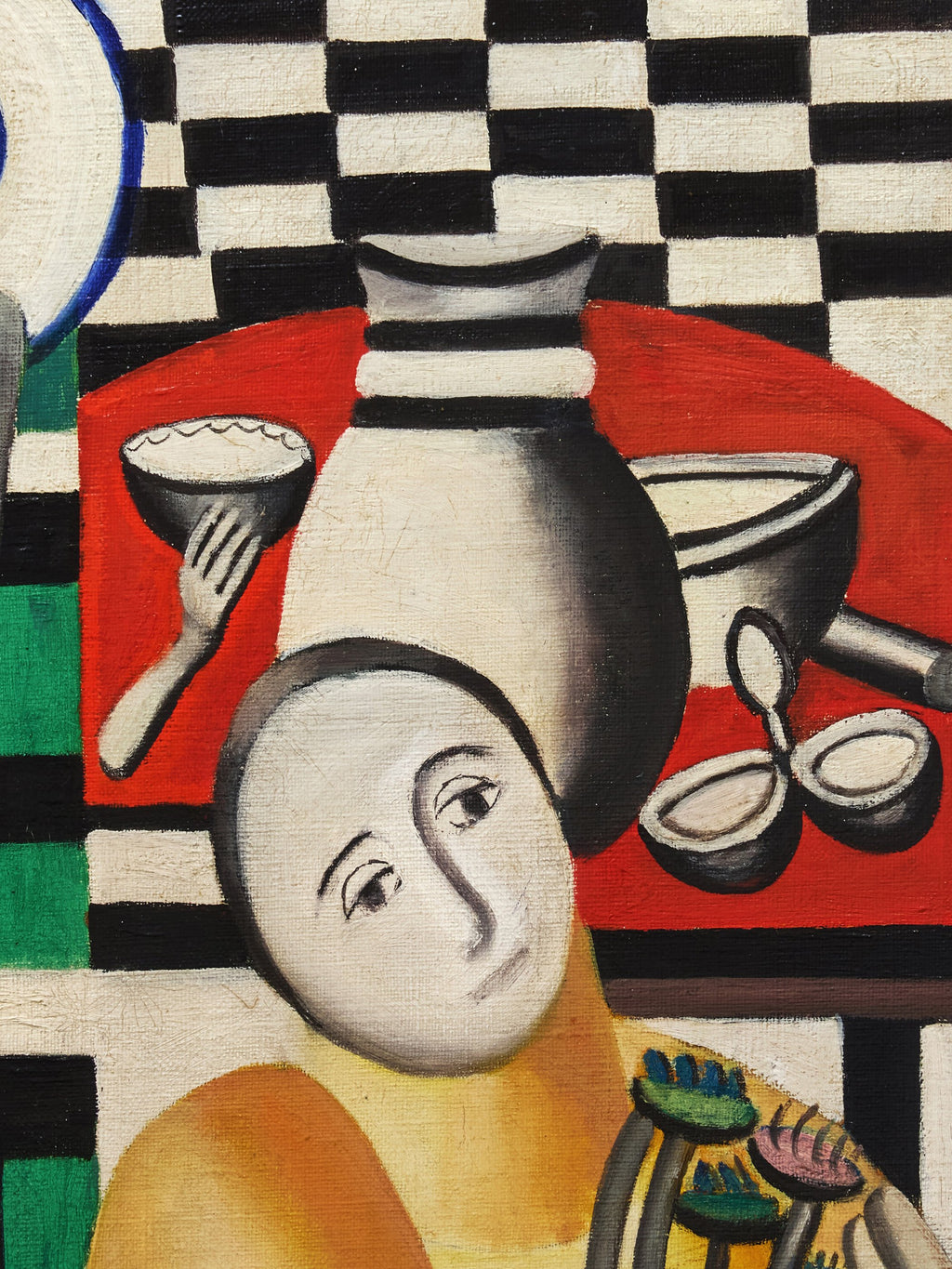 Femme dans un jardin