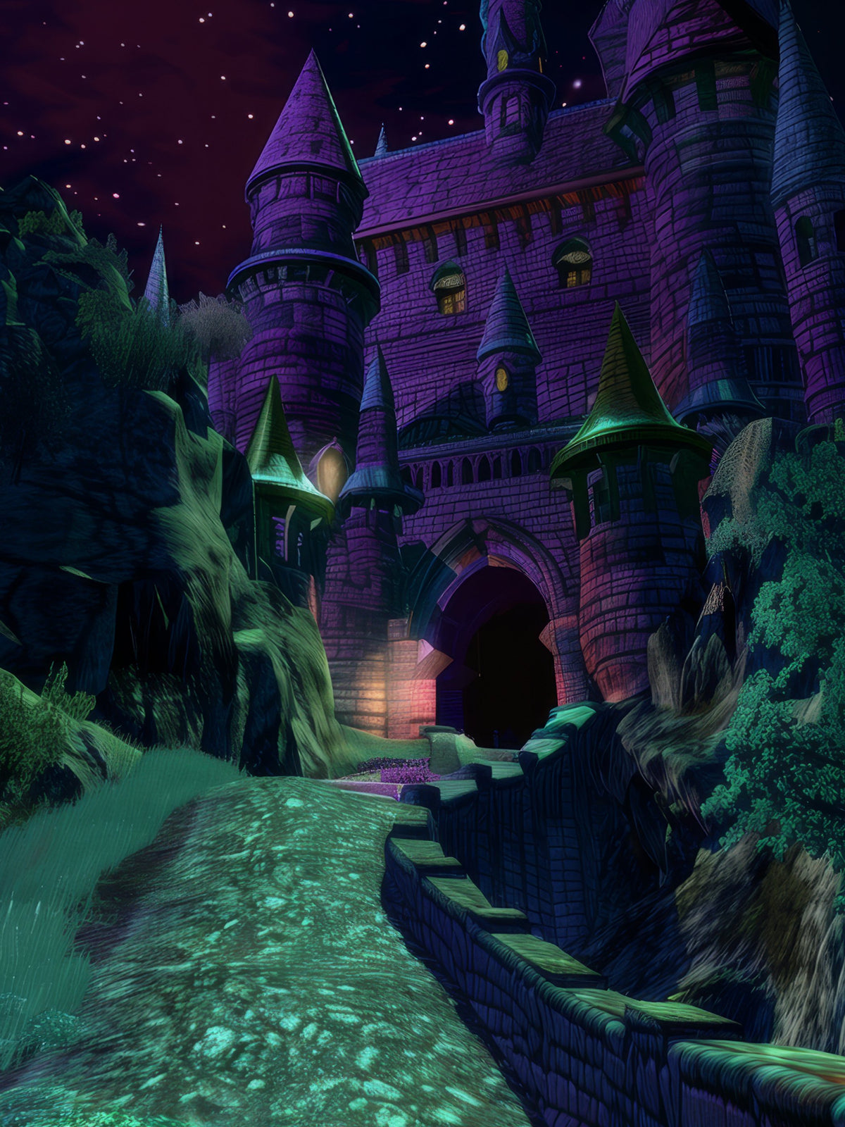 Dark Fantasy Castle