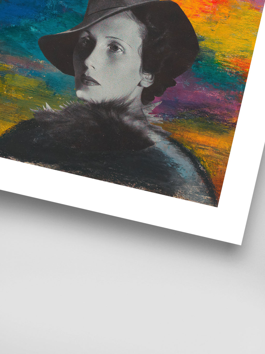 Karl Wiener - Ohne Titel (Collage)