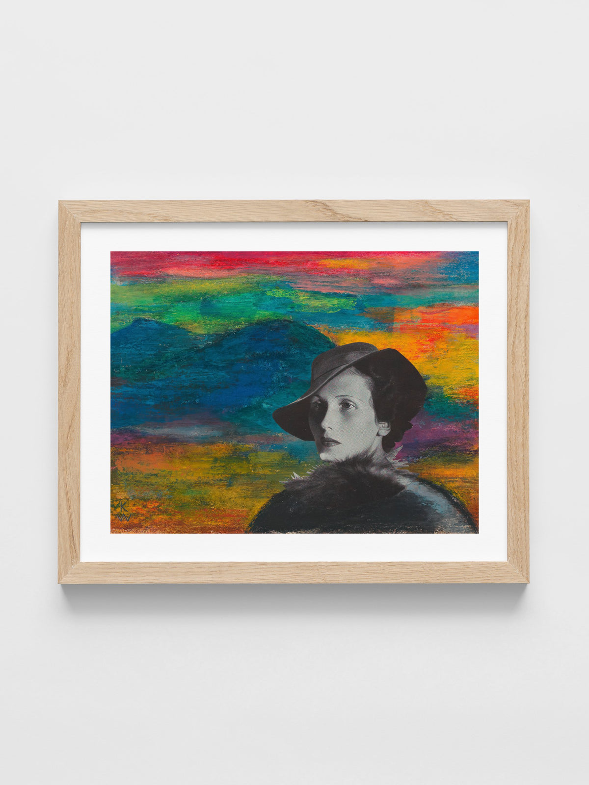 Karl Wiener - Ohne Titel (Collage)