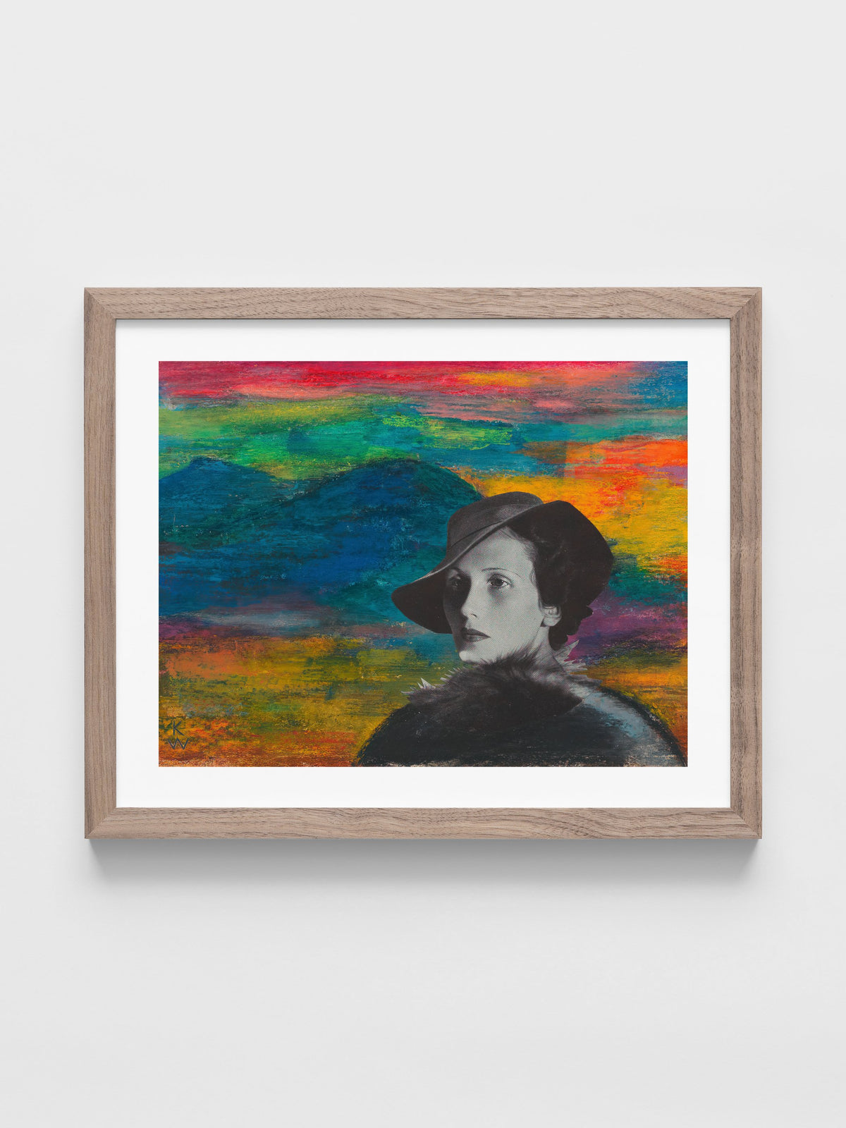 Karl Wiener - Ohne Titel (Collage)