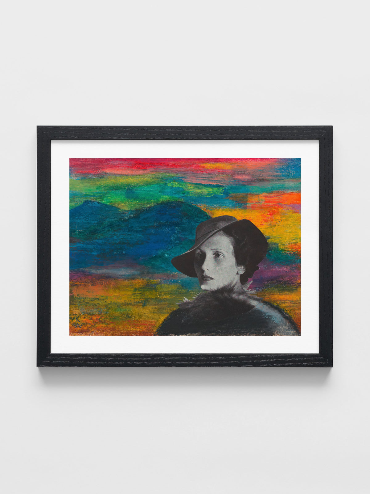 Karl Wiener - Ohne Titel (Collage)