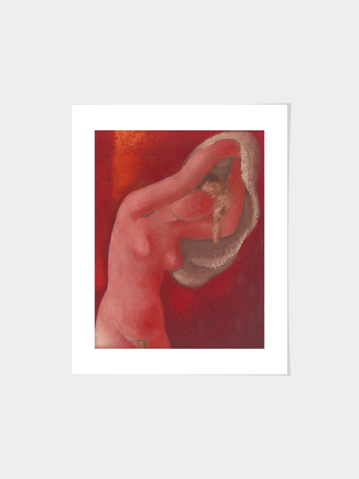 Mikuláš Galanda - Woman Undressing