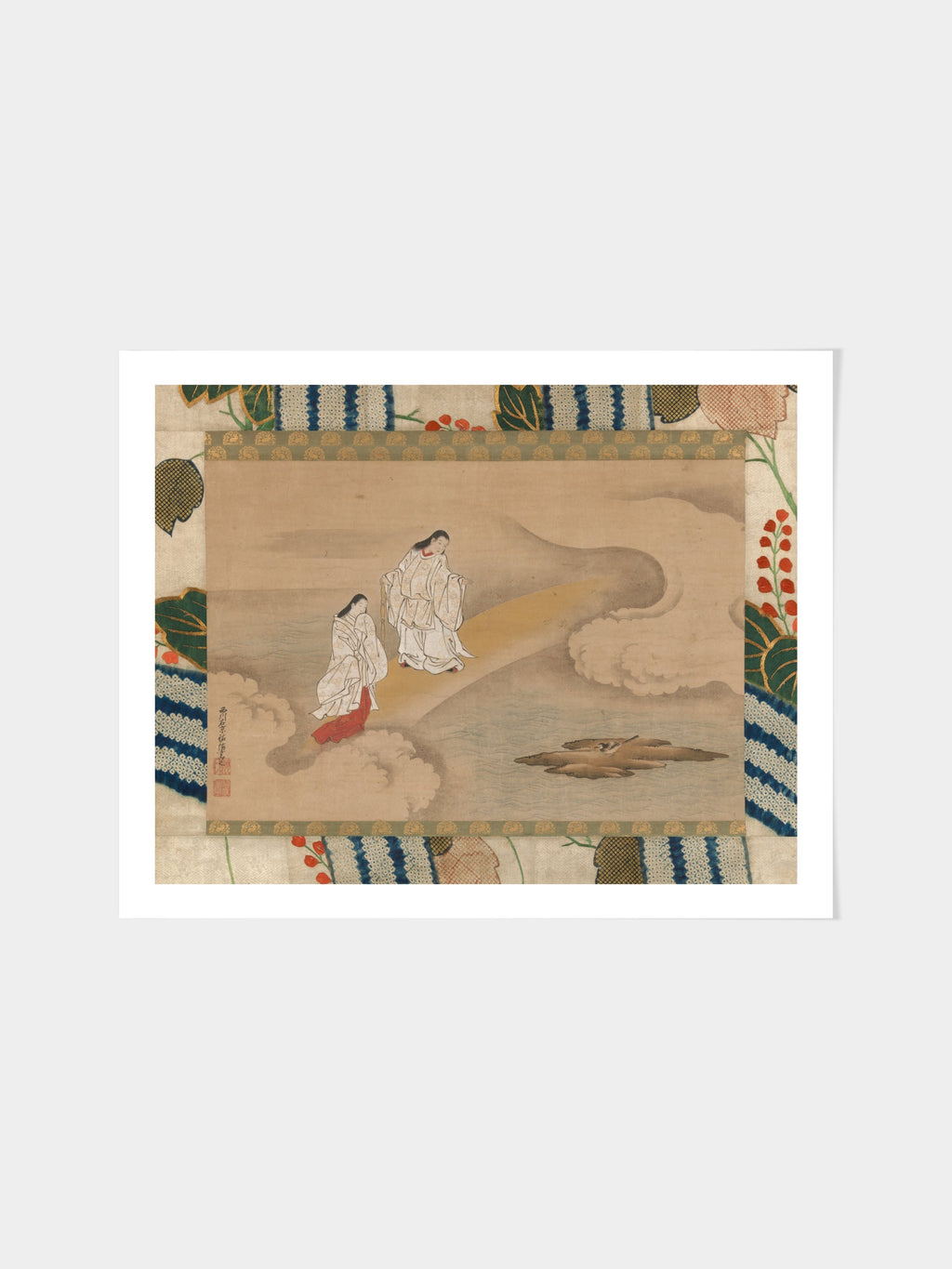 The God Izanagi and Goddess Izanami